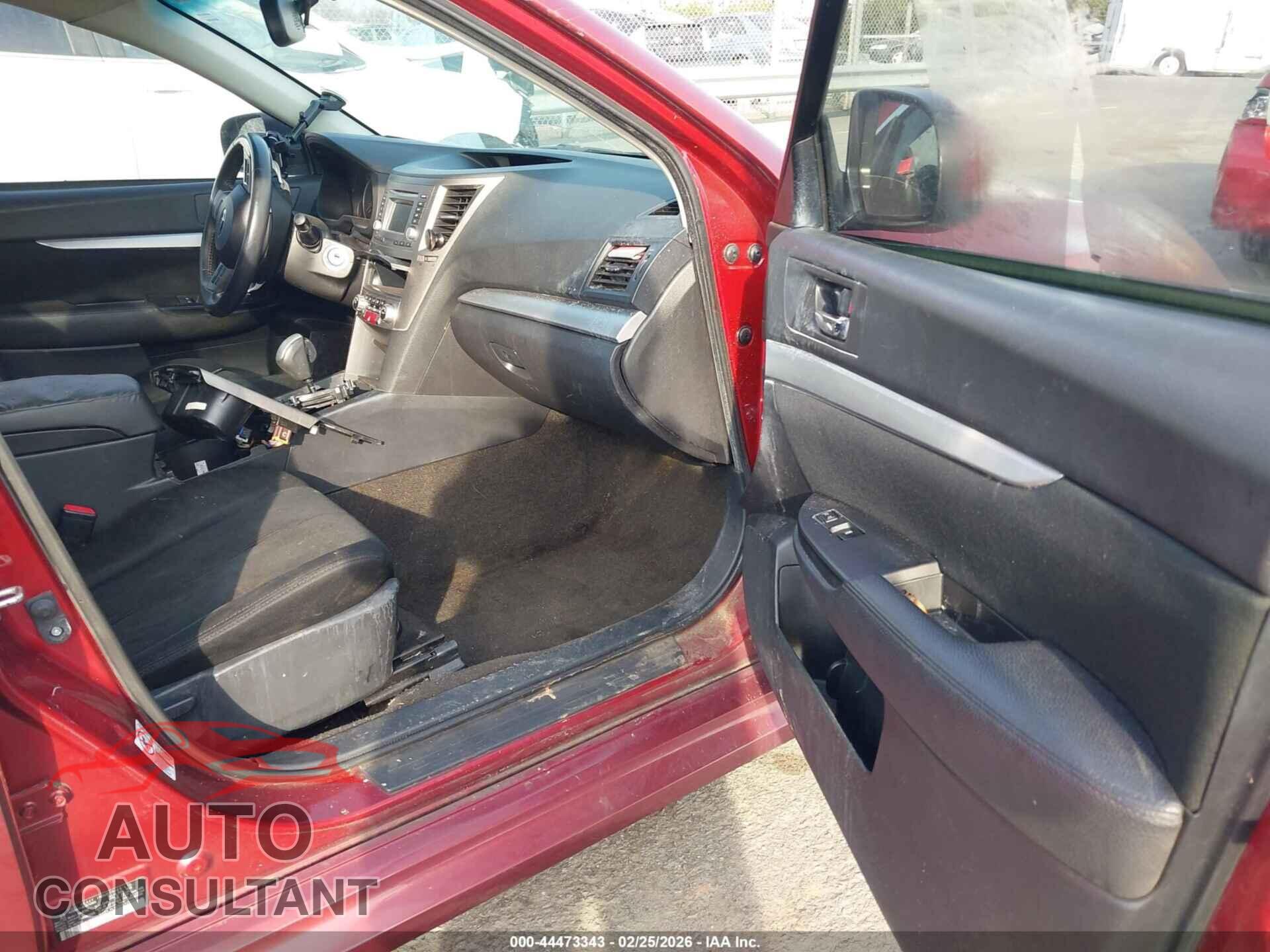 SUBARU LEGACY 2014 - 4S3BMBD63E3015864