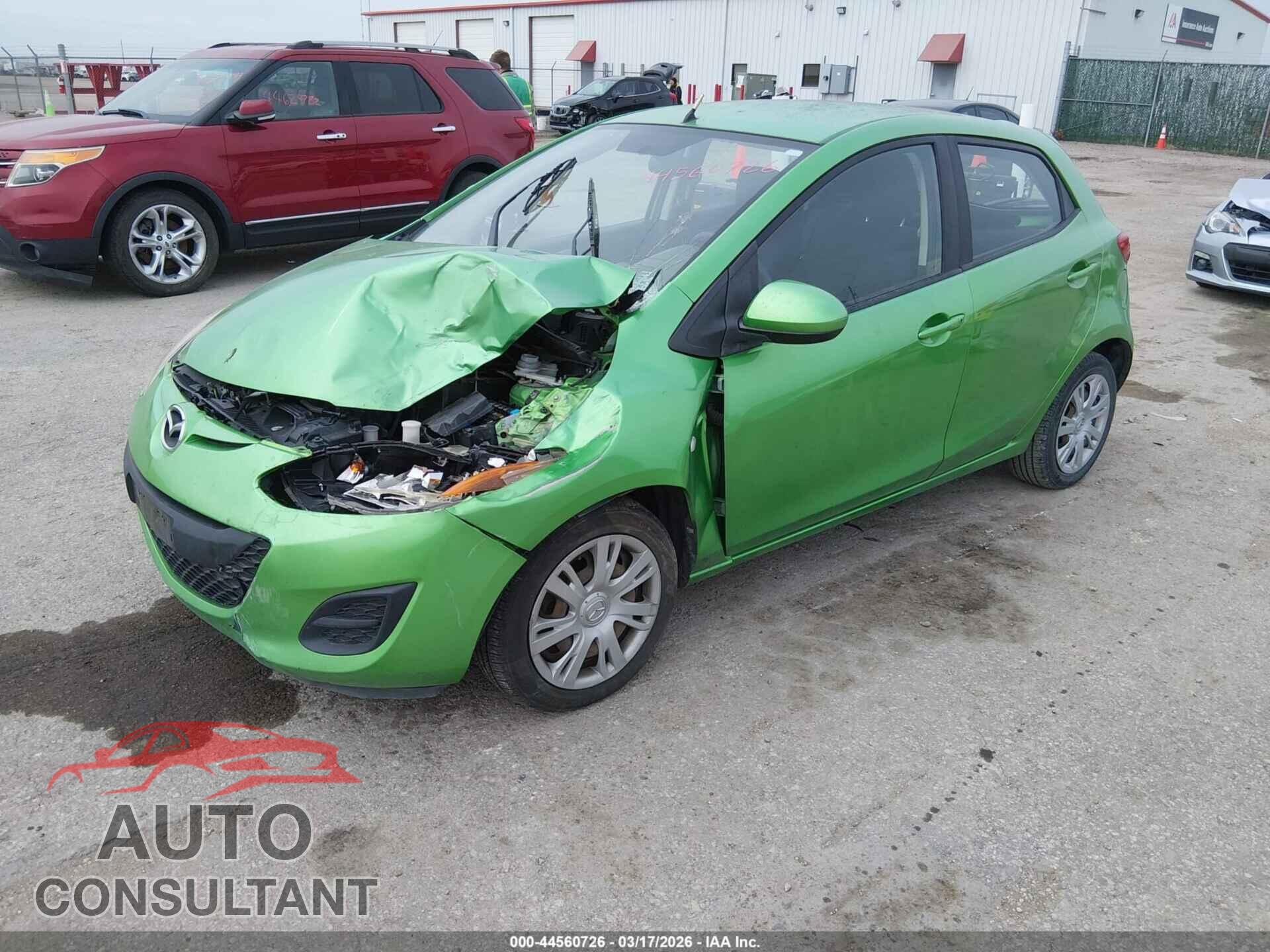 MAZDA MAZDA2 2011 - JM1DE1HY2B0104222