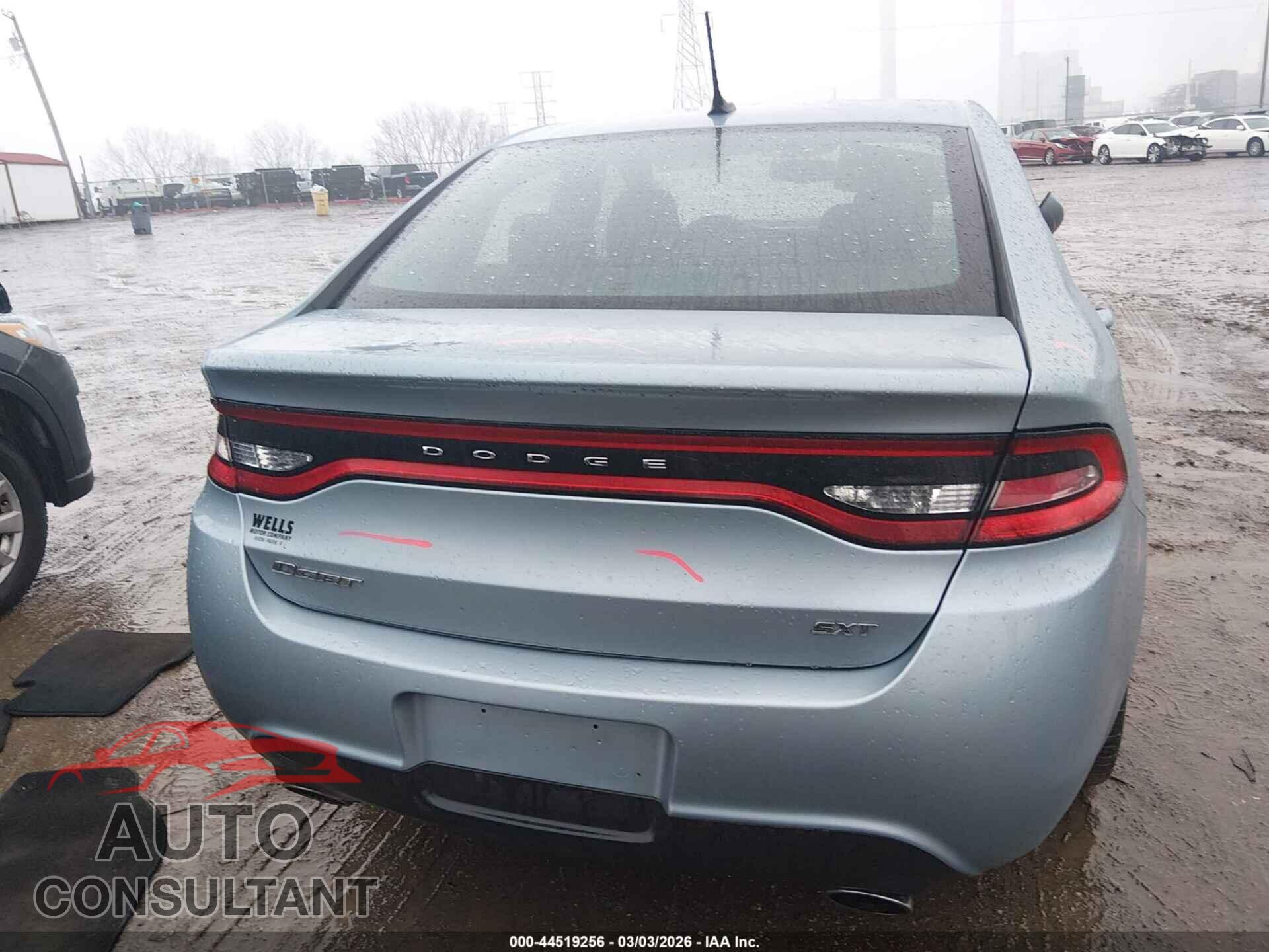 DODGE DART 2013 - 1C3CDFBA2DD299777