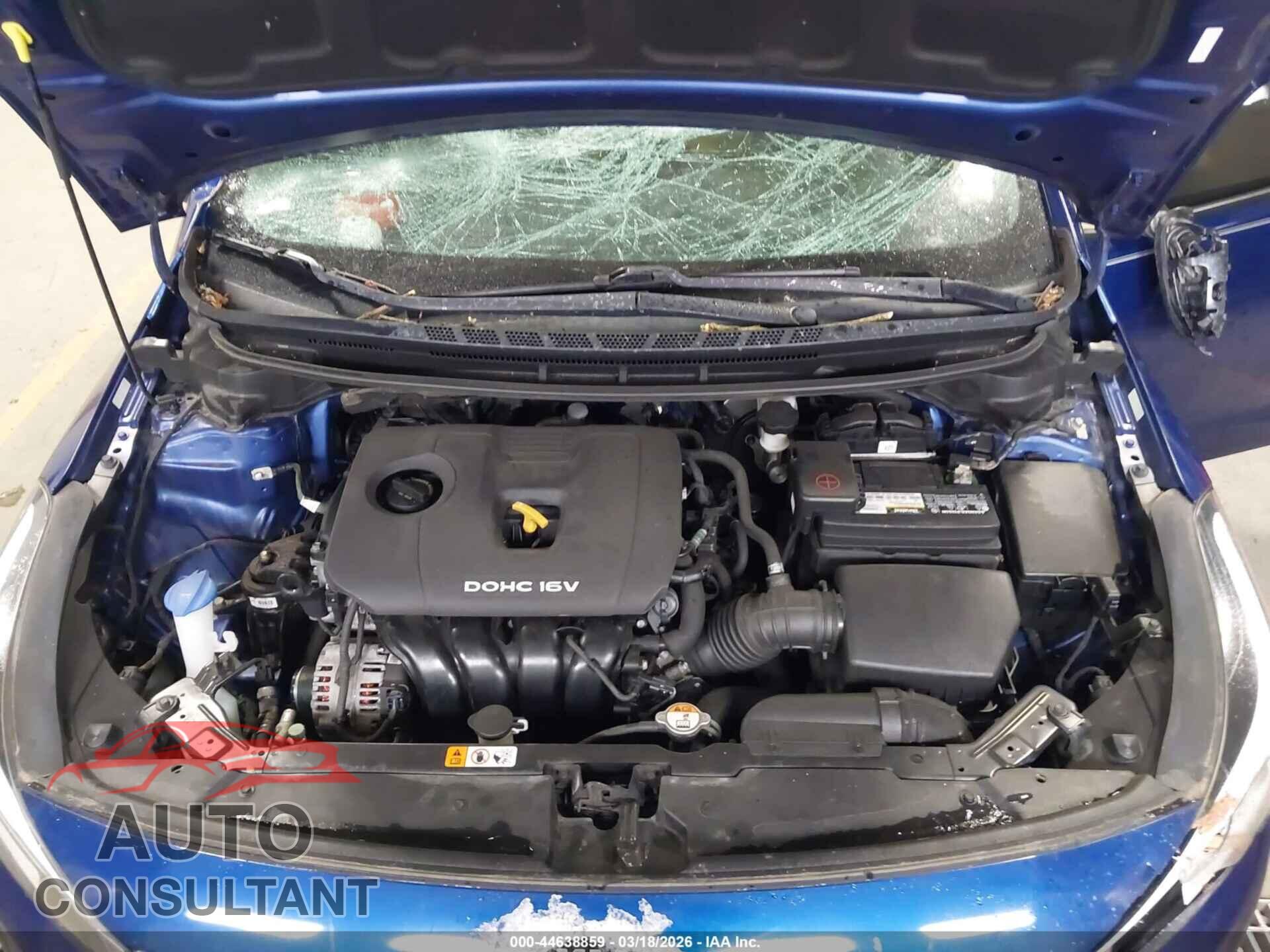 KIA FORTE 2017 - 3KPFL4A77HE080291