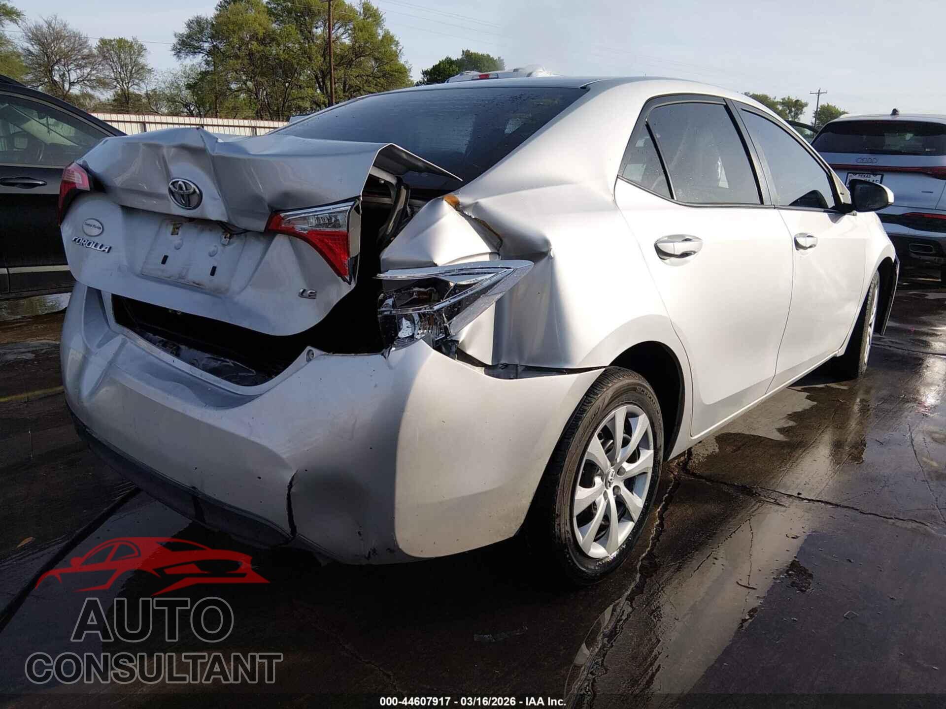 TOYOTA COROLLA 2017 - 2T1BURHE3HC788968