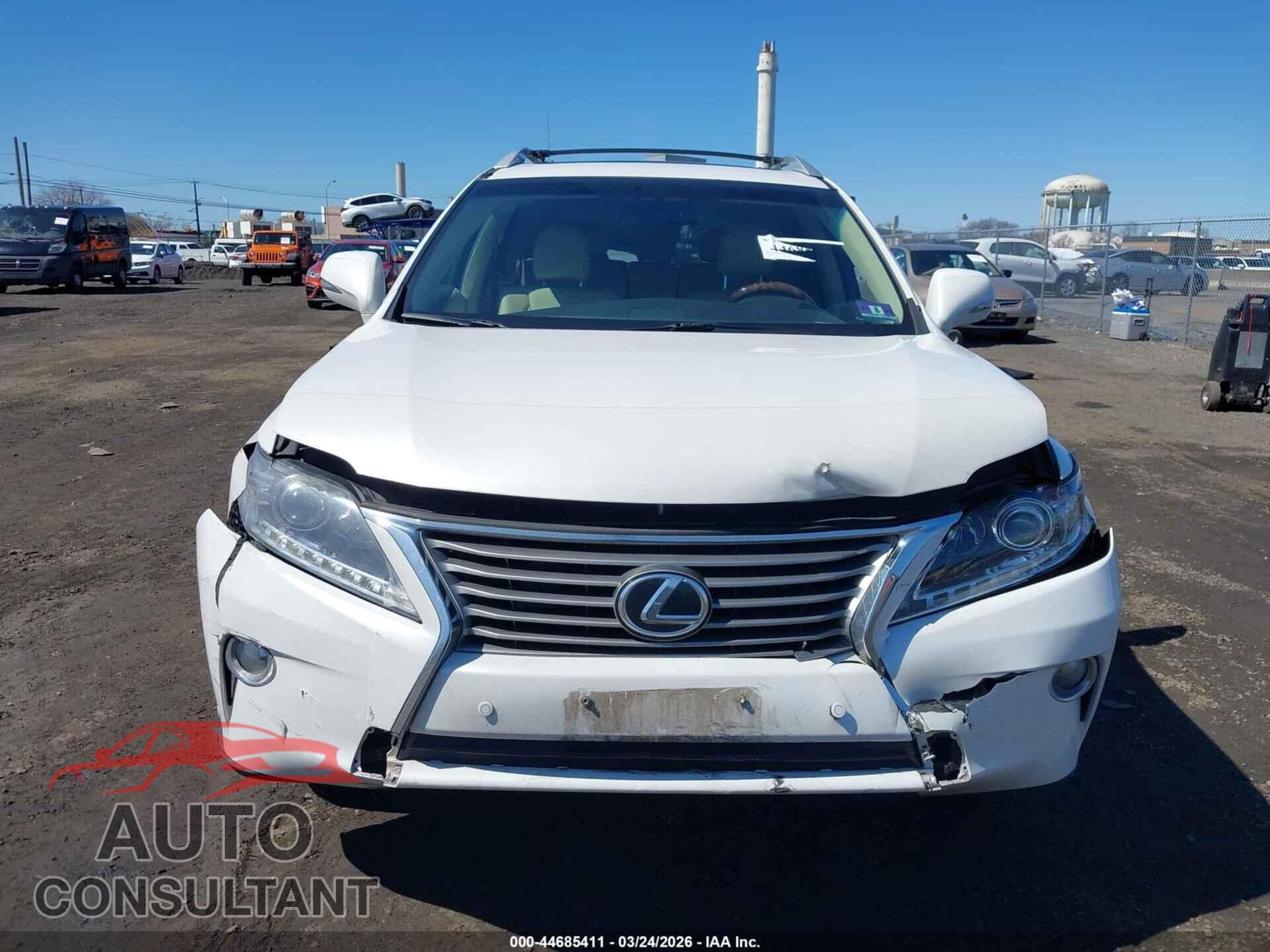 LEXUS RX 350 2013 - 2T2BK1BA0DC221104