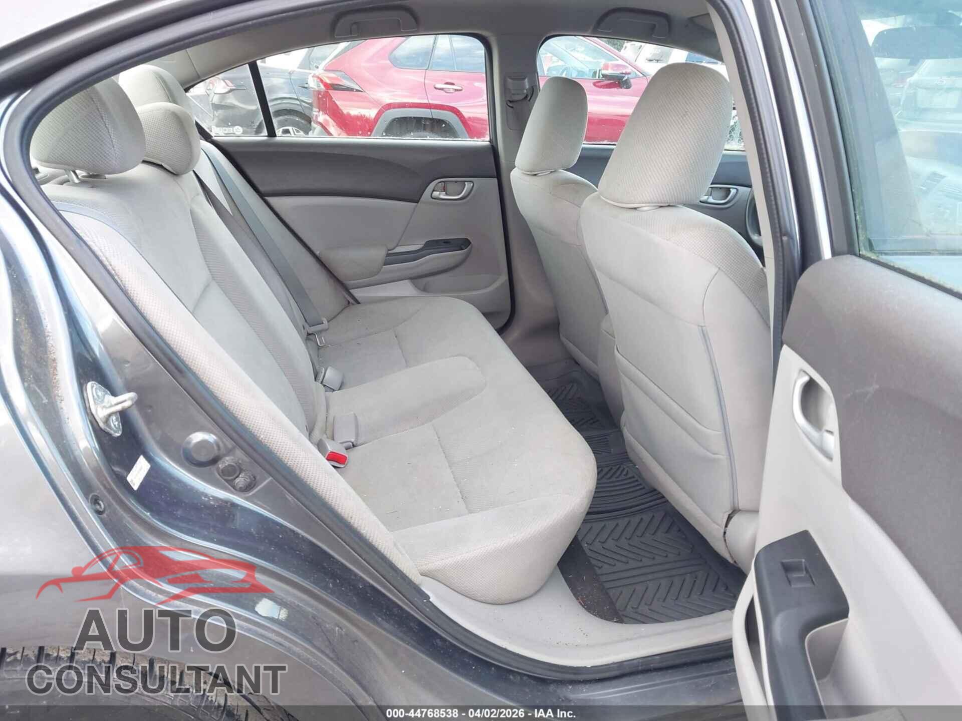 HONDA CIVIC 2012 - 19XFB2F55CE083357