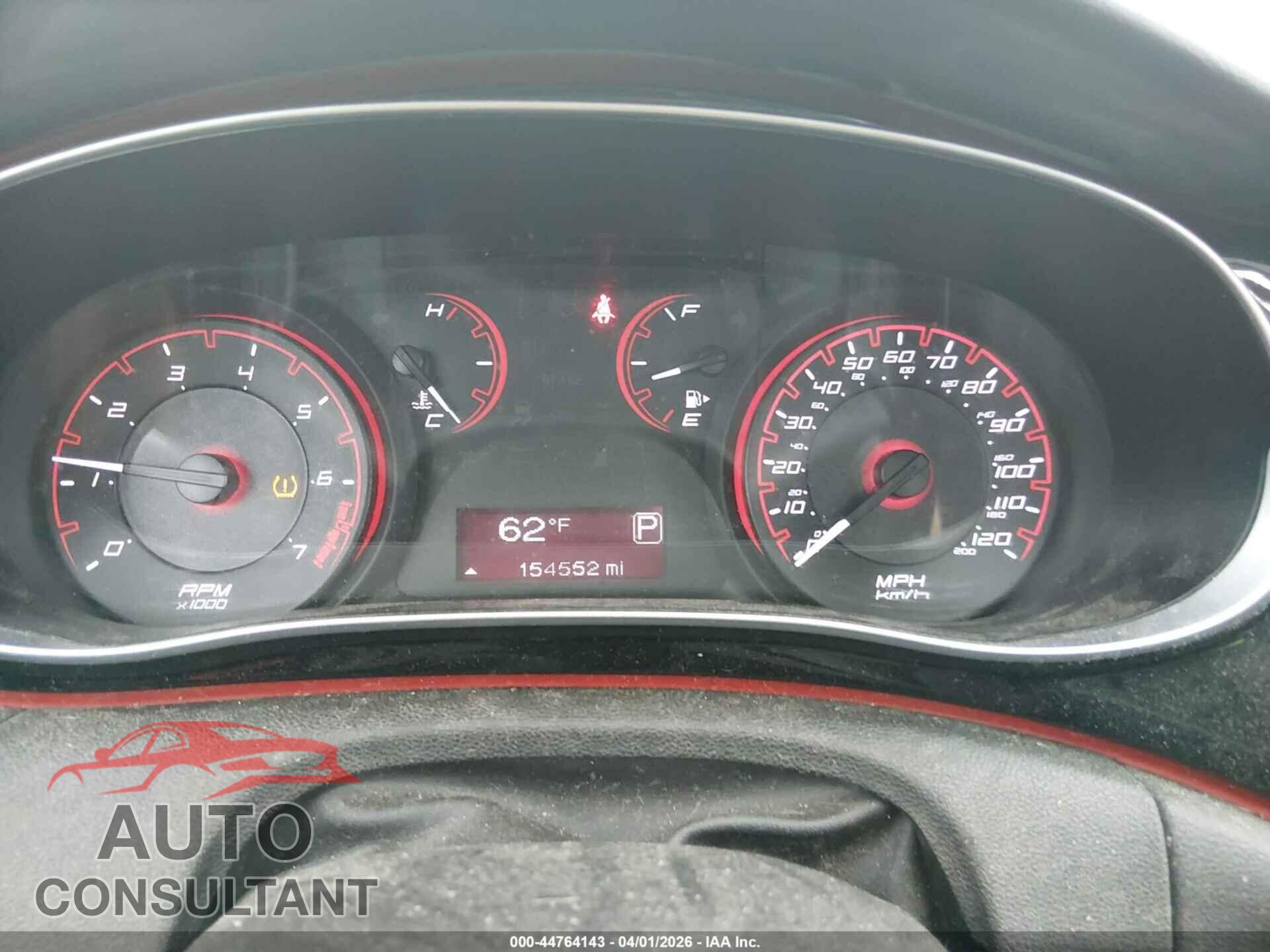 DODGE DART 2015 - 1C3CDFBB2FD421730