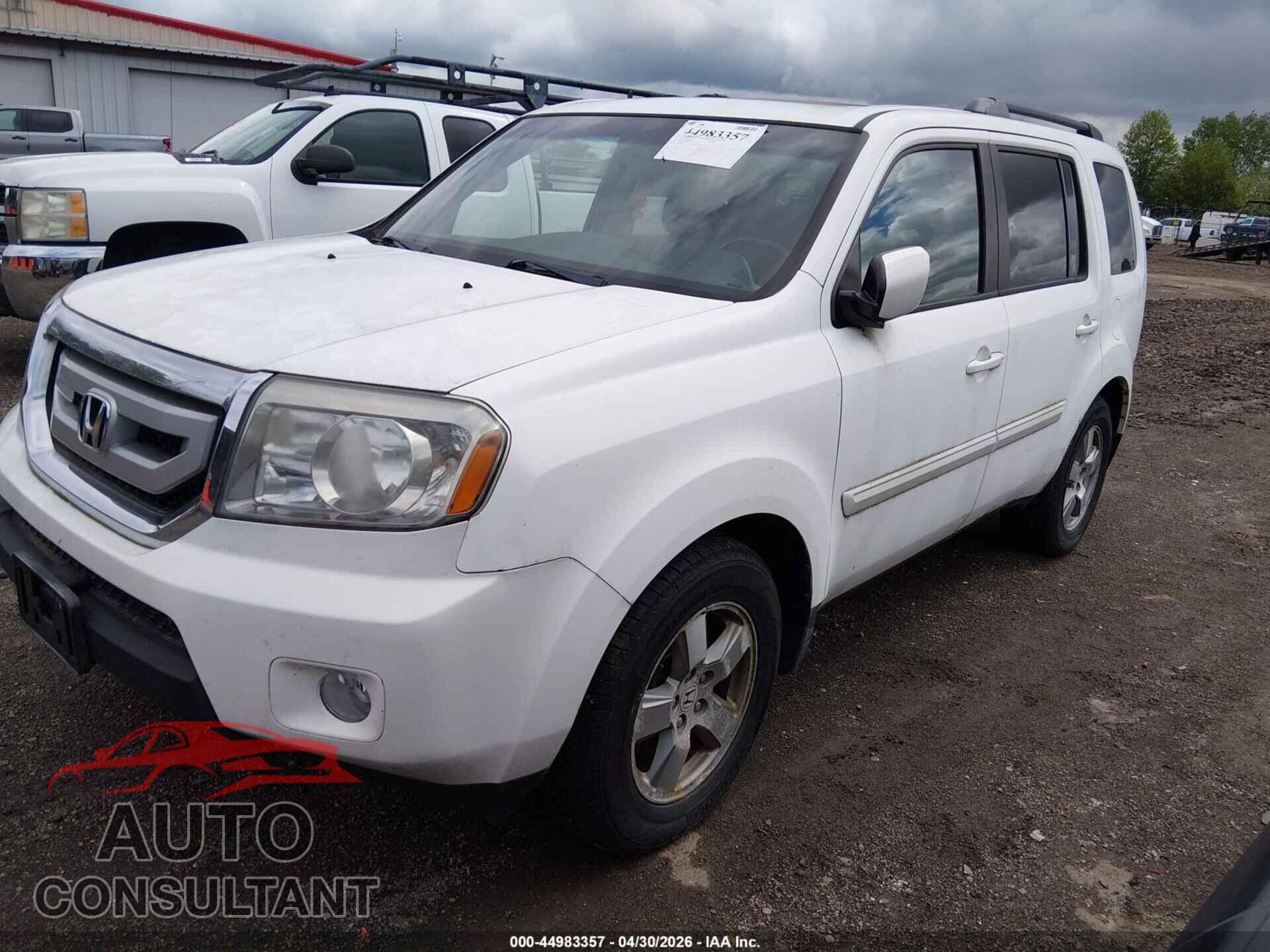 HONDA PILOT 2011 - 5FNYF4H71BB016206