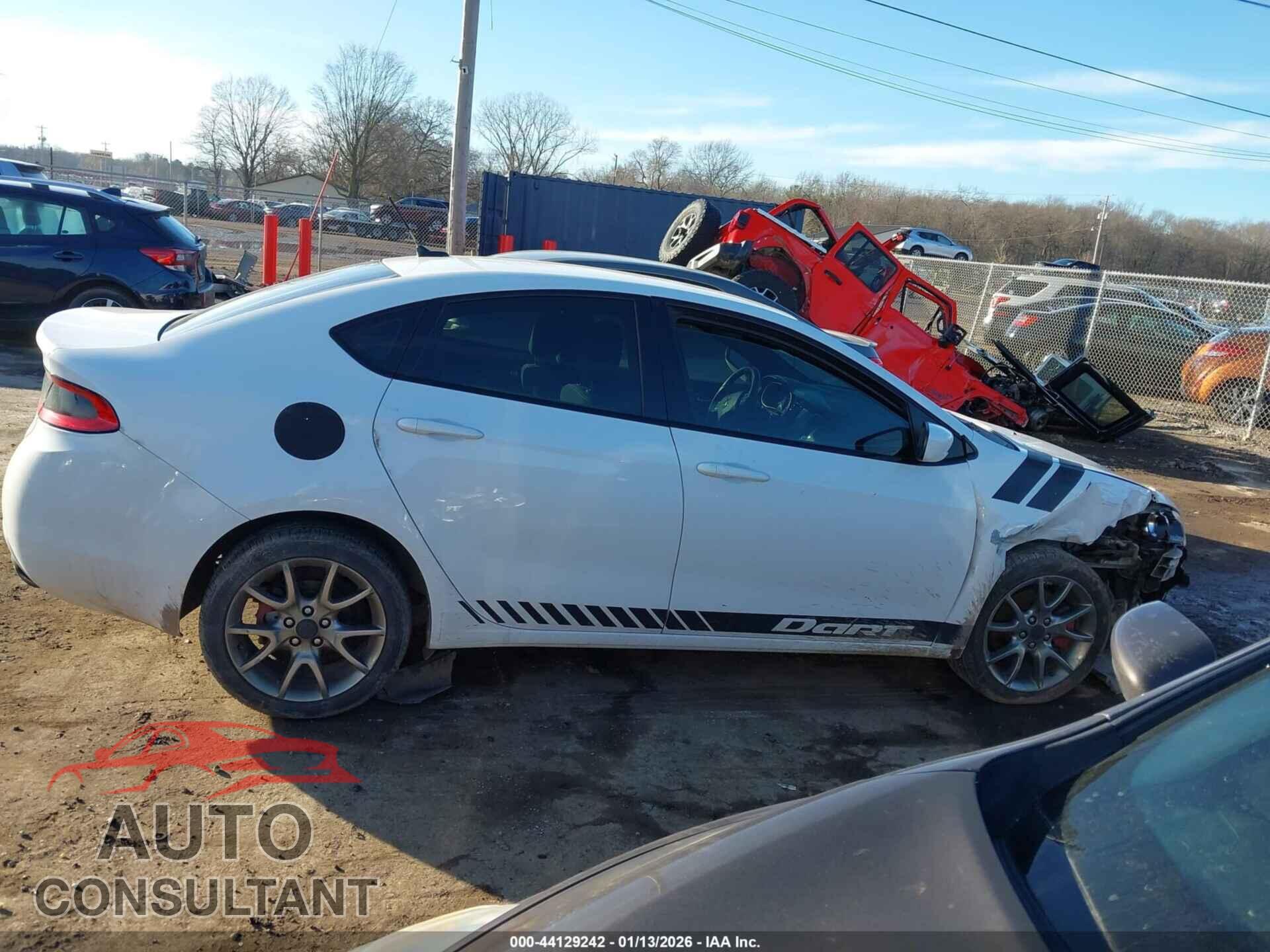 DODGE DART 2014 - 1C3CDFBB6ED790931