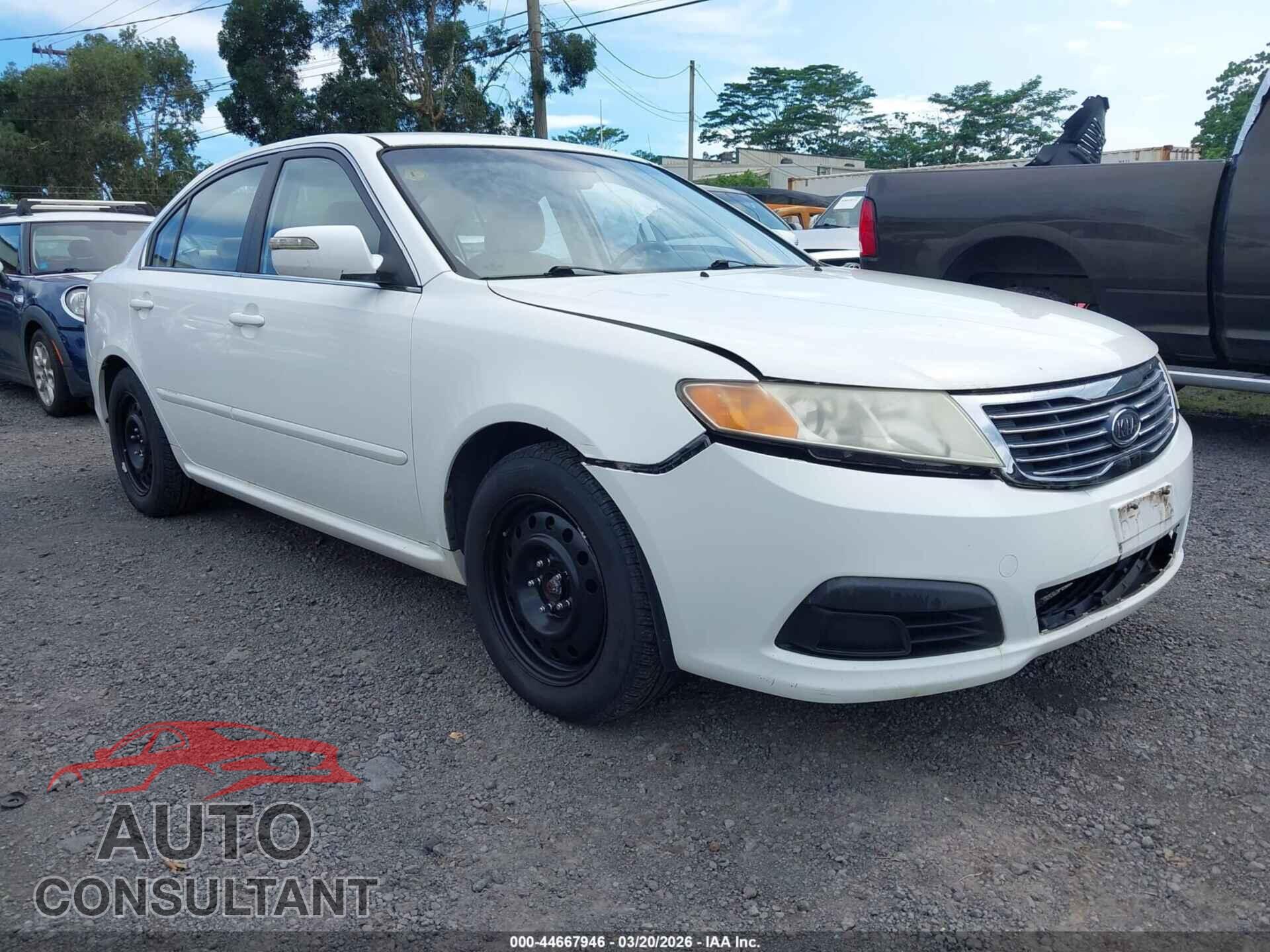 KIA OPTIMA 2009 - KNAGE228995333468