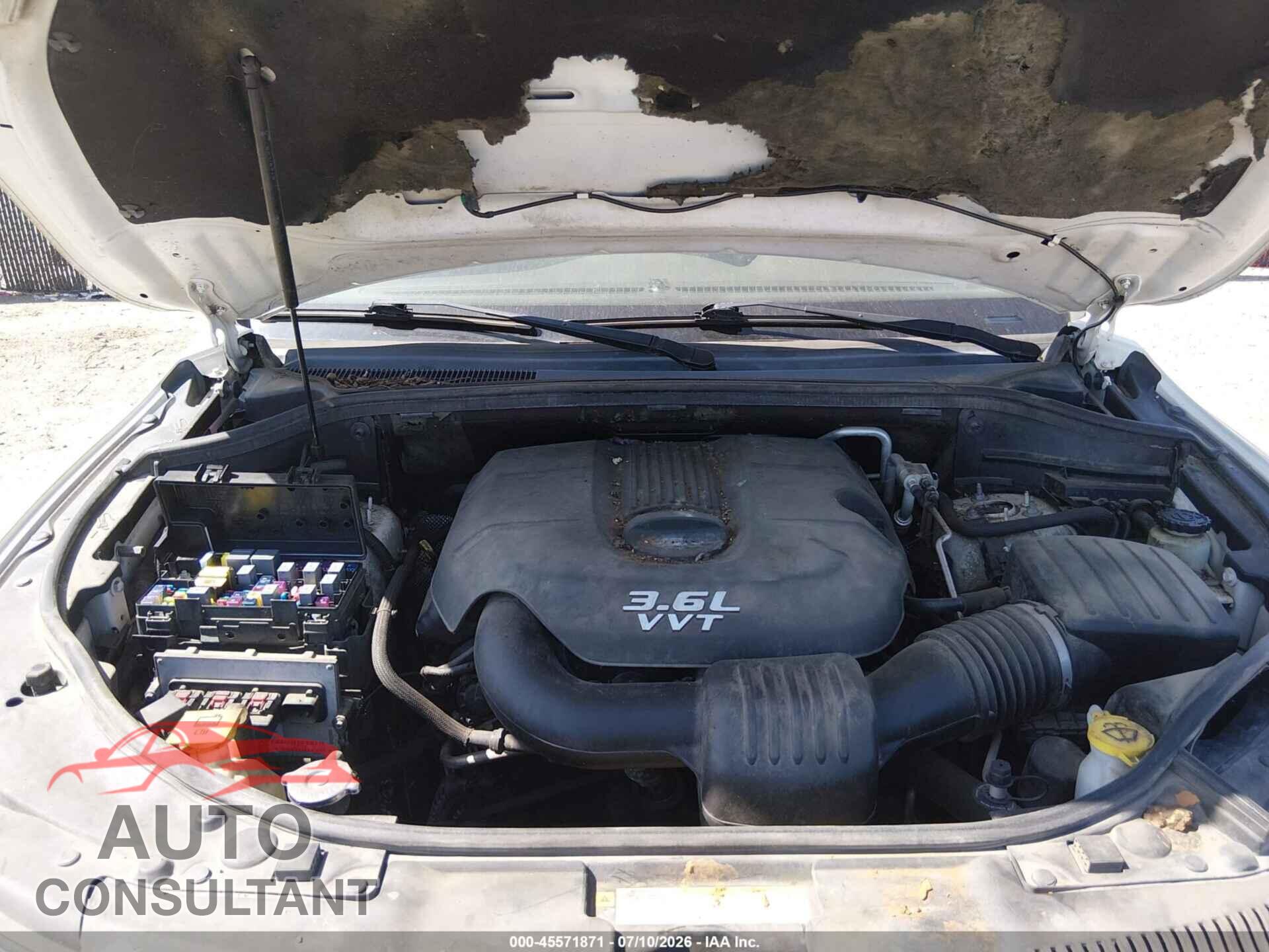 DODGE DURANGO 2012 - 1C4RDHAG6CC247578