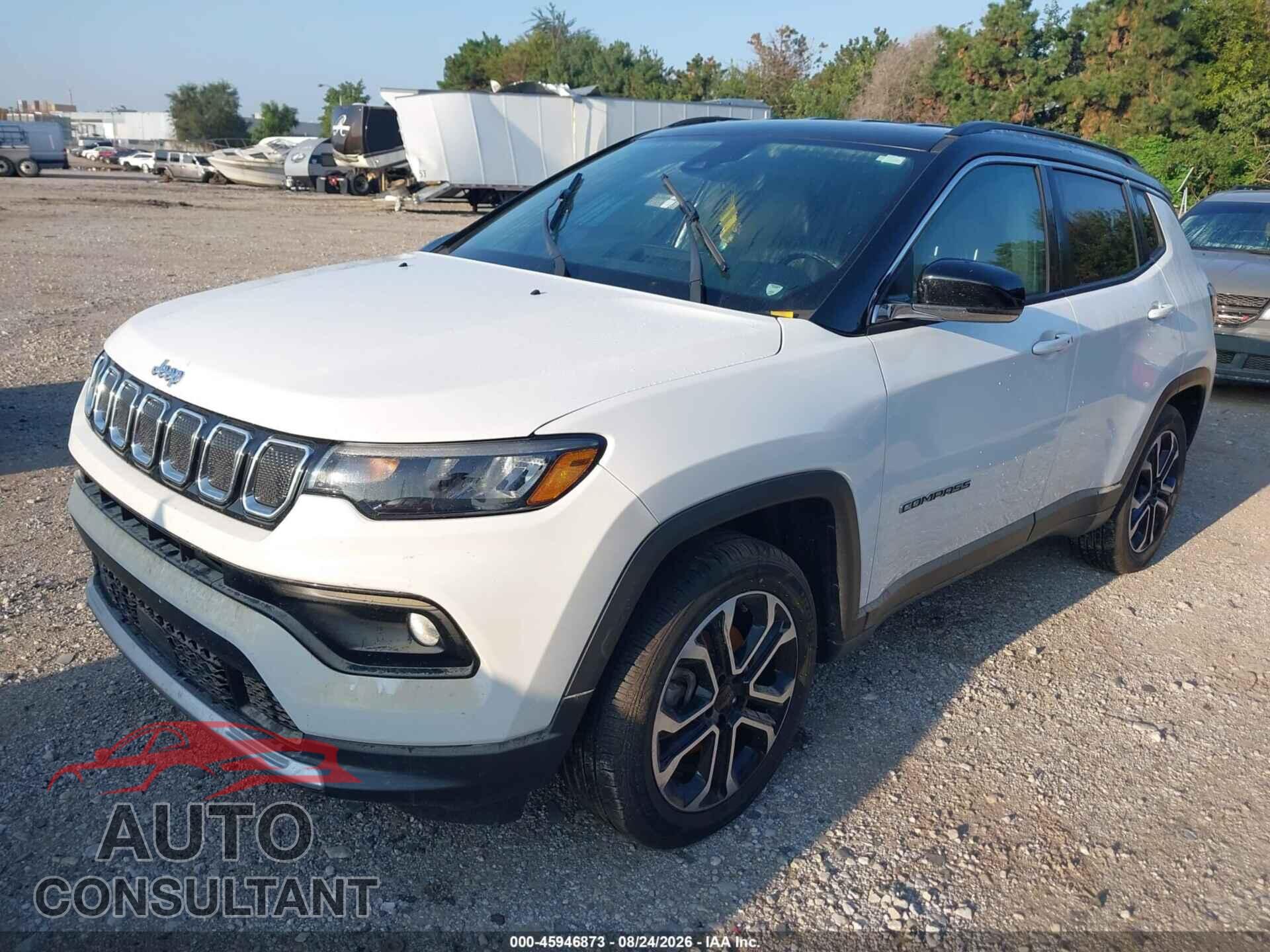 JEEP COMPASS 2022 - 3C4NJDCB6NT135954