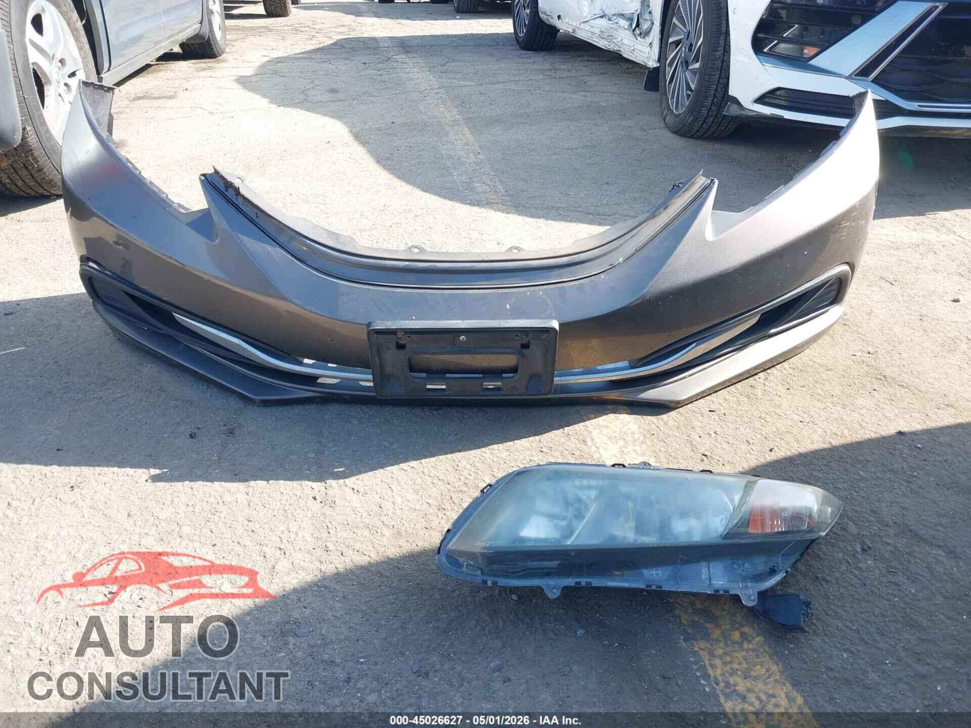 HONDA CIVIC 2013 - 19XFB2F86DE252829