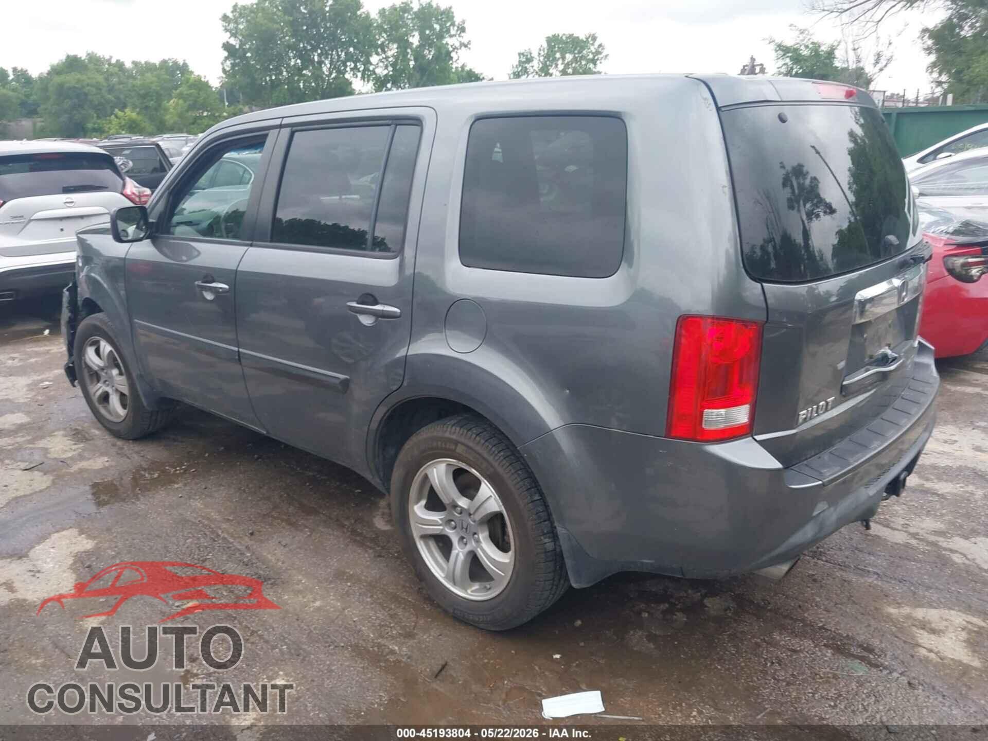 HONDA PILOT 2012 - 5FNYF4H60CB025357