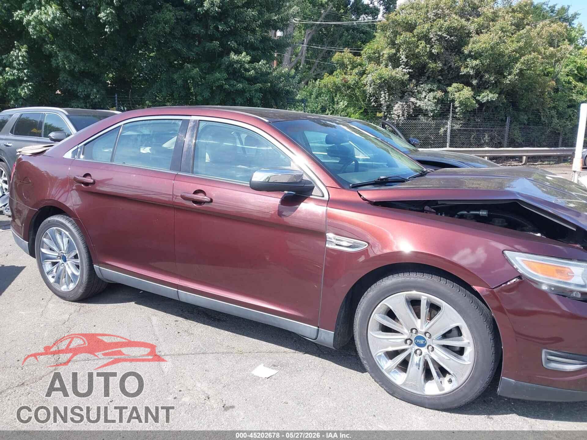FORD TAURUS 2012 - 1FAHP2FW3CG123007