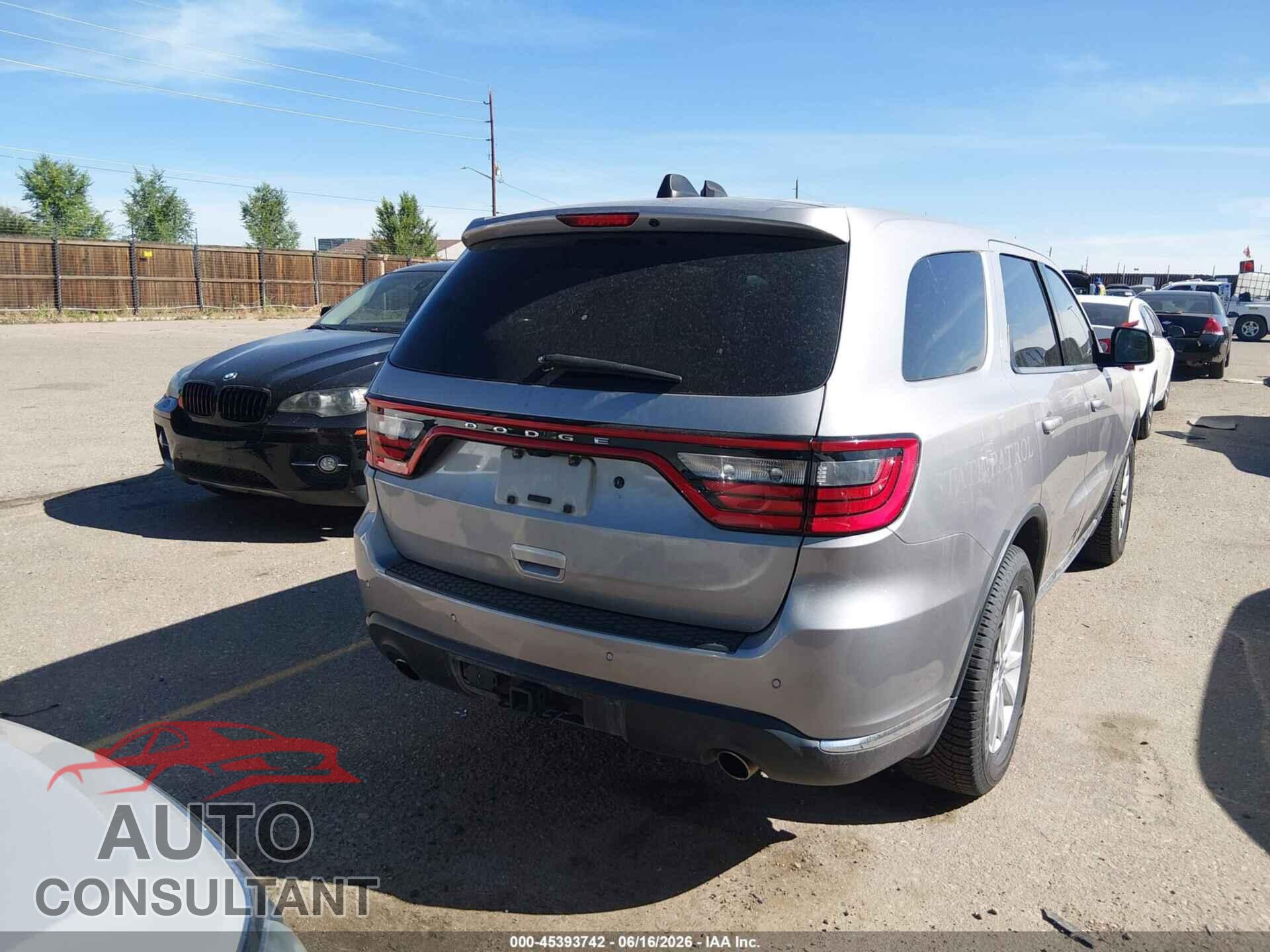 DODGE DURANGO 2020 - 1C4SDJFT8LC346031