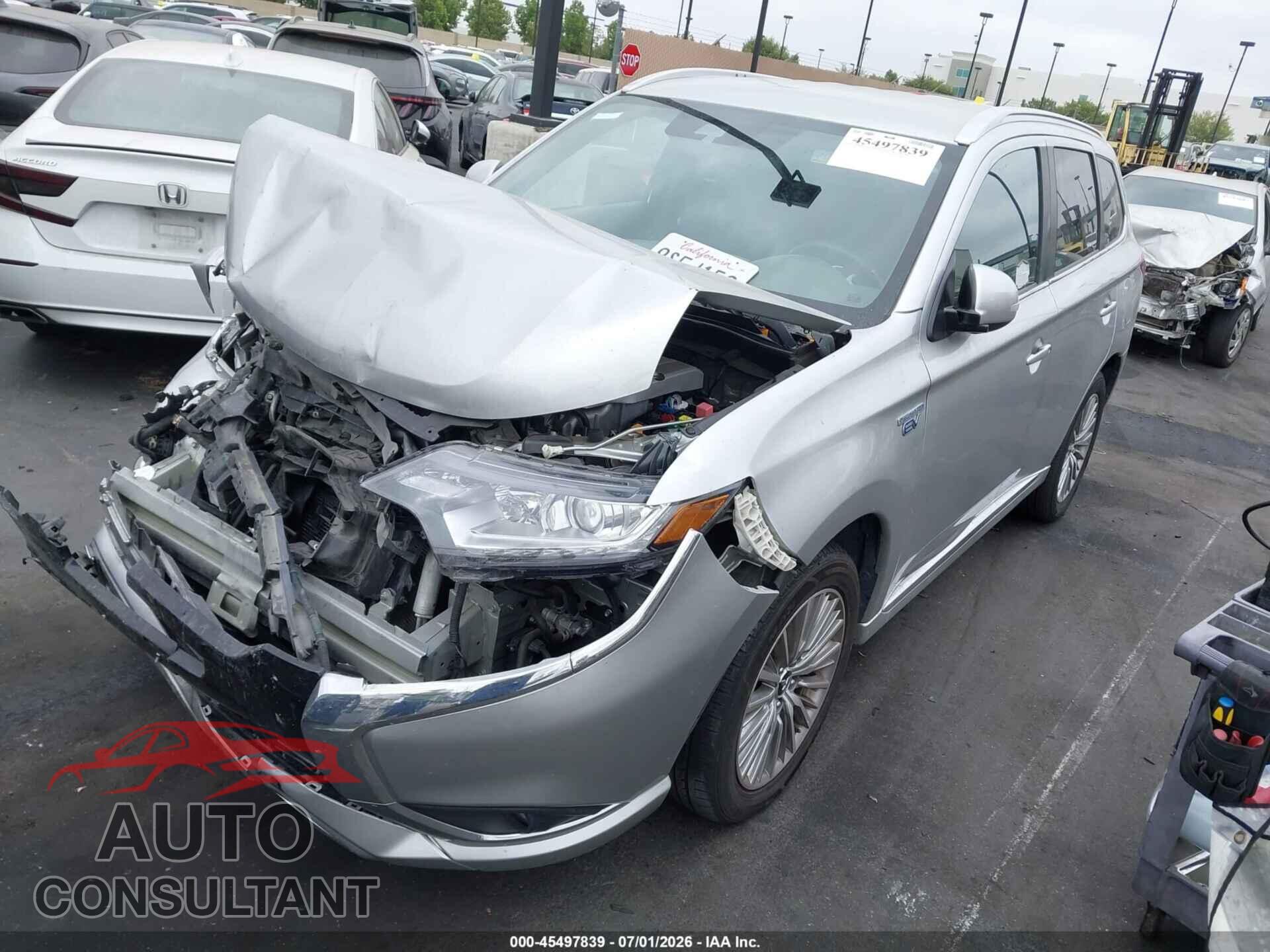 MITSUBISHI OUTLANDER PHEV 2022 - JA4J2VA73NZ065672