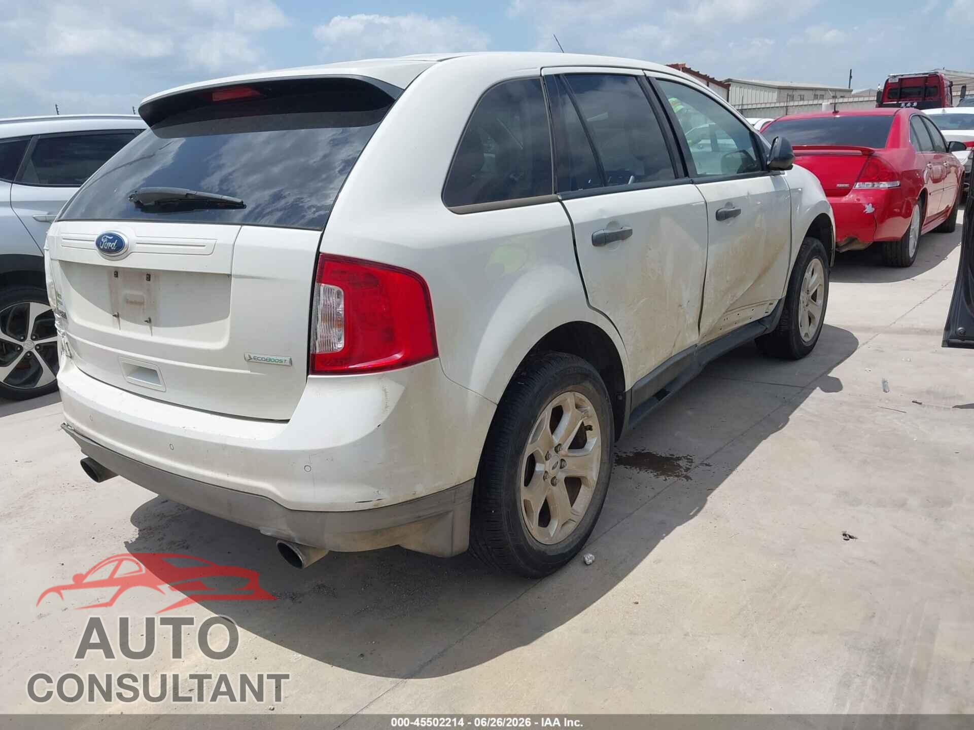 FORD EDGE 2012 - 2FMDK3G95CBA07929