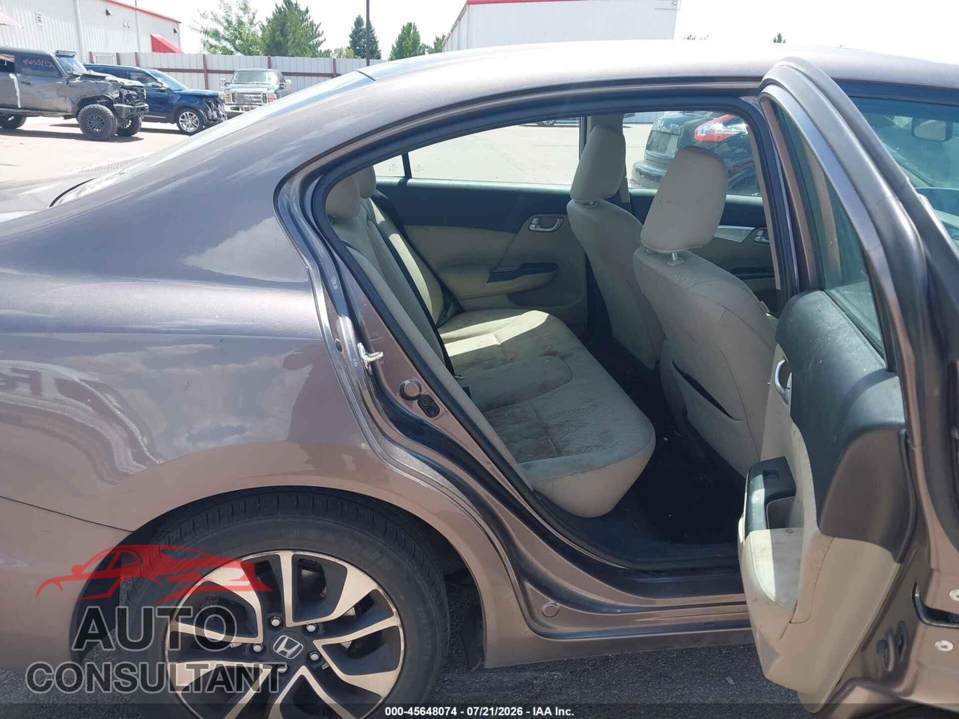 HONDA CIVIC 2015 - 19XFB2F81FE070880