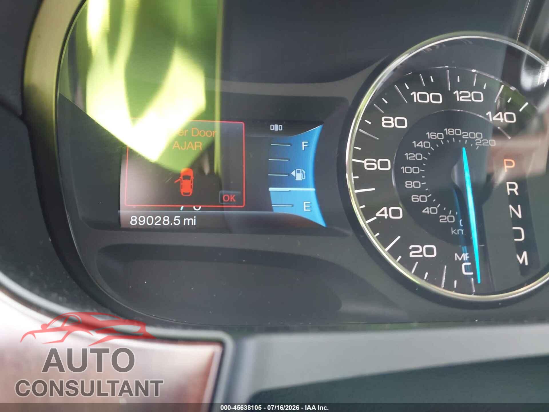 FORD EDGE 2011 - 2FMDK3KC9BBB08263