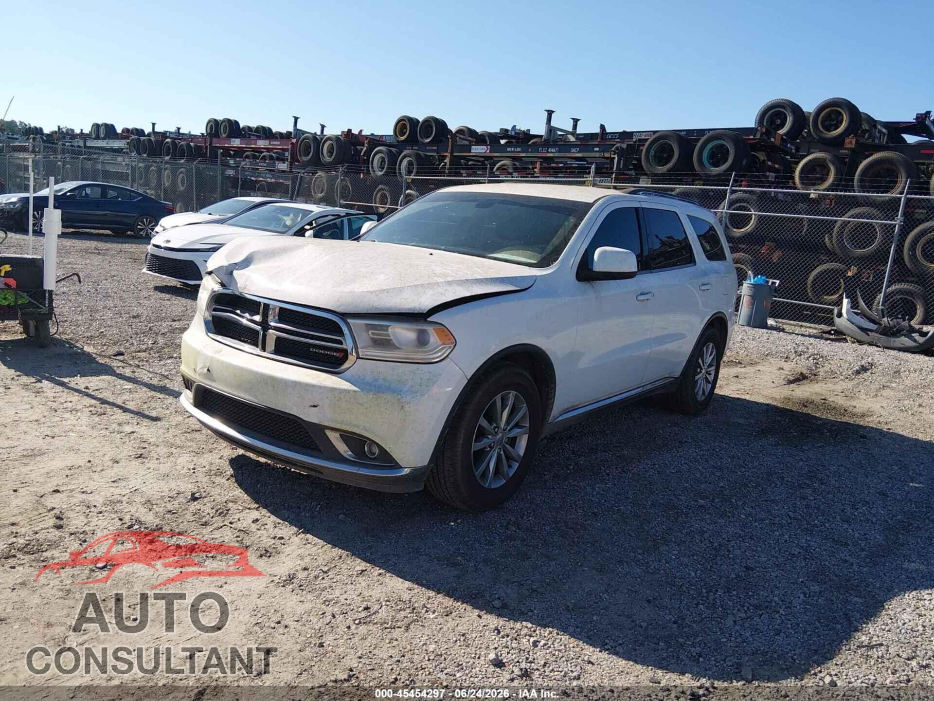 DODGE DURANGO 2016 - 1C4RDHAG7GC361952