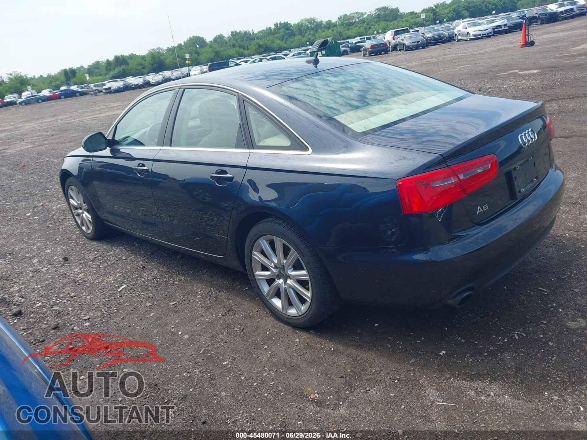 AUDI A6 2013 - WAUGFAFC5DN088912