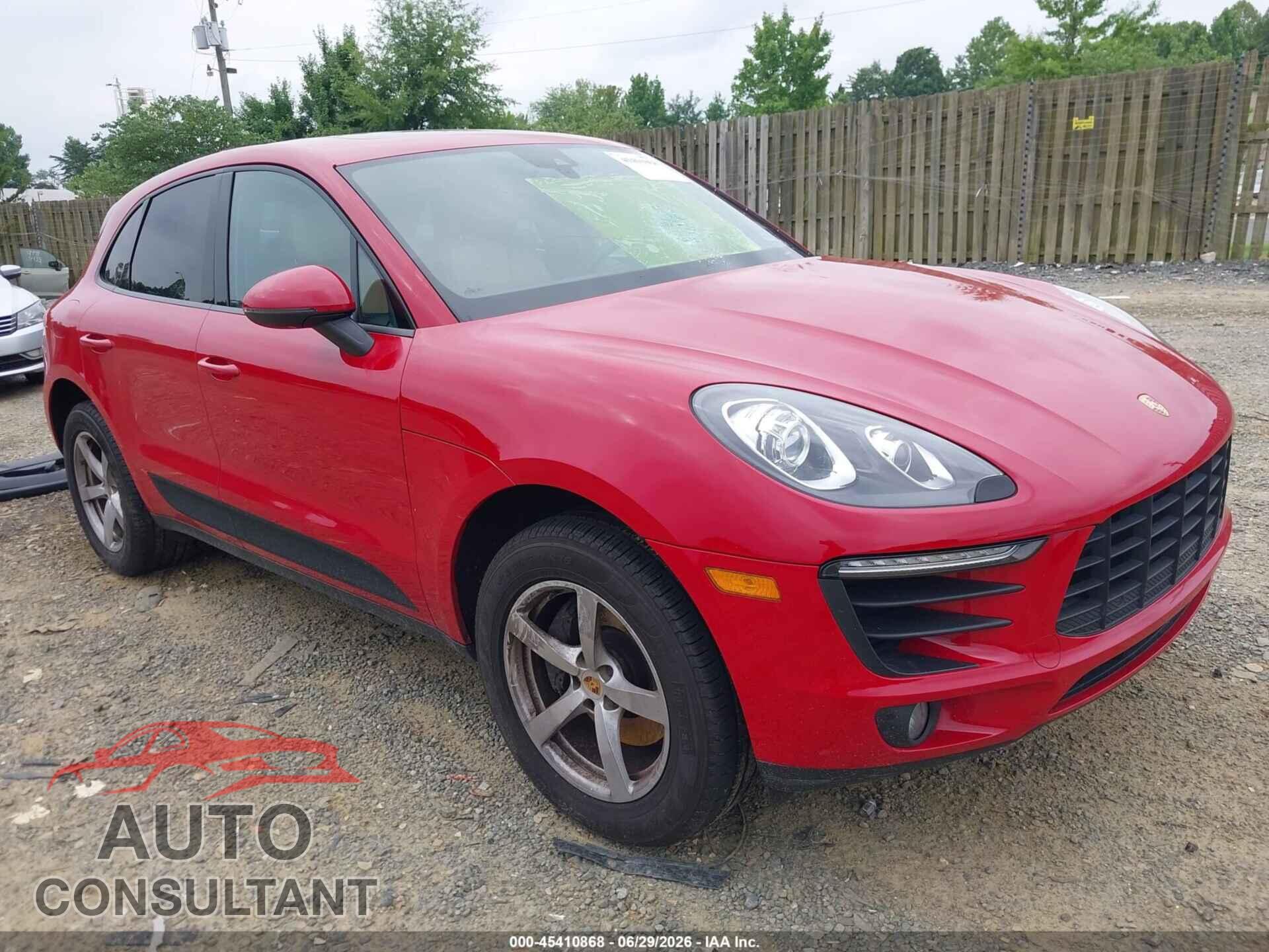 PORSCHE MACAN 2018 - WP1AA2A51JLB06771