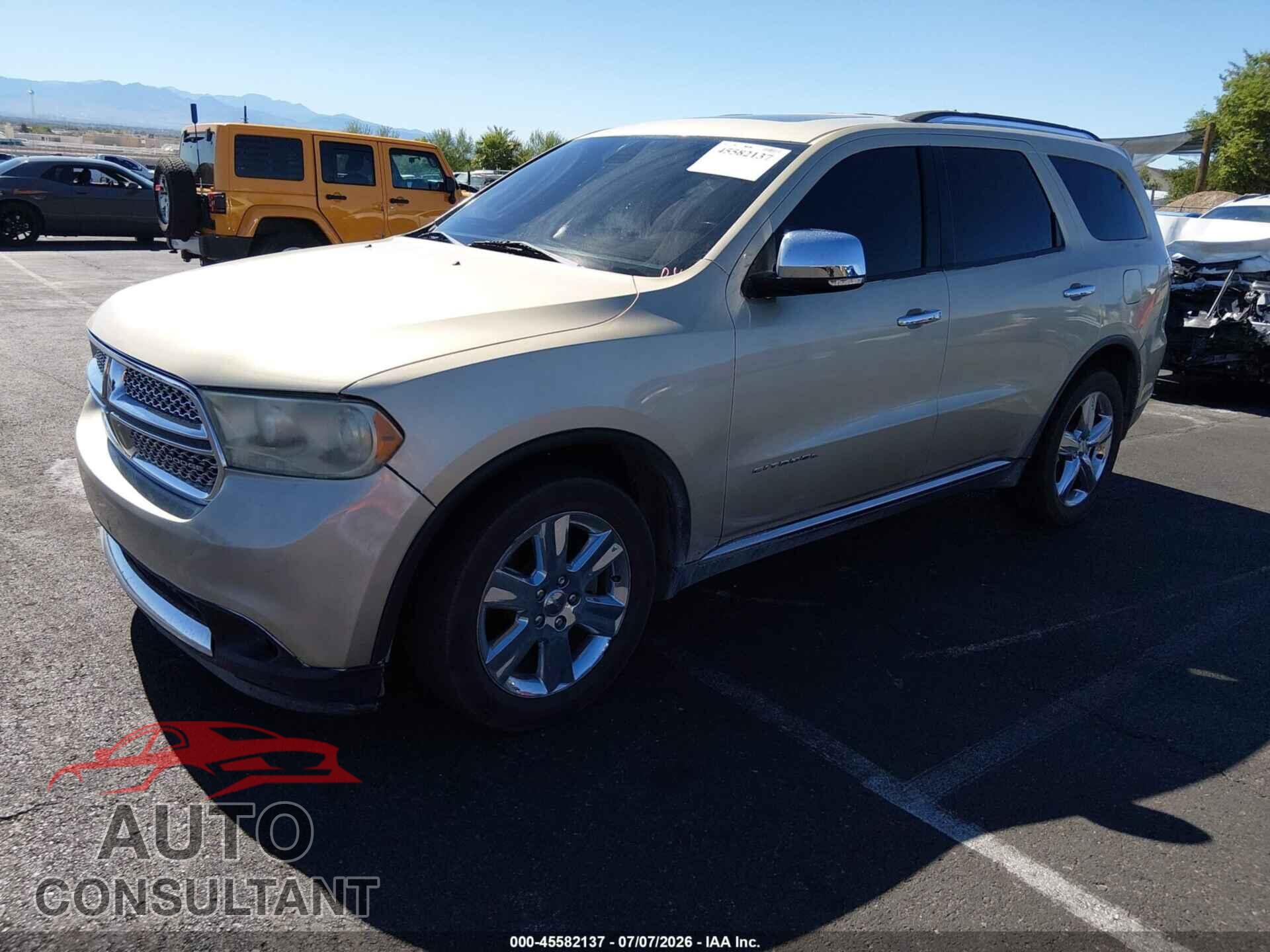 DODGE DURANGO 2011 - 1D4SD5GT8BC592861