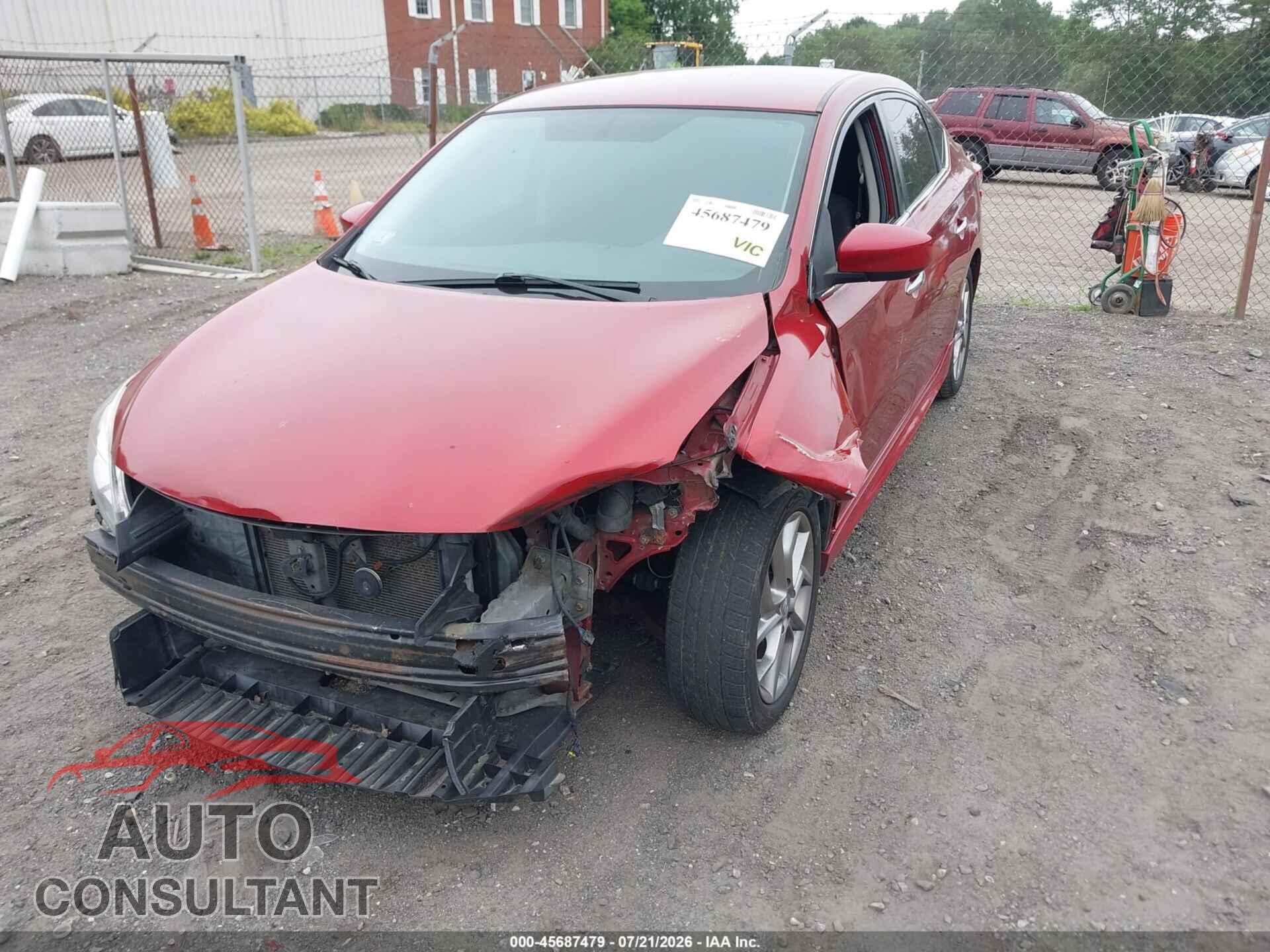 NISSAN SENTRA 2014 - 3N1AB7AP1EY324951