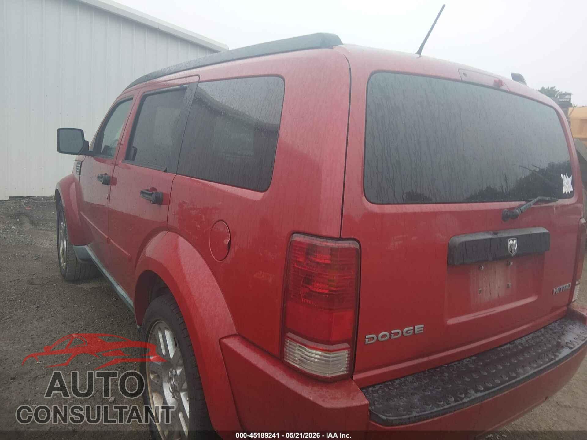 DODGE NITRO 2011 - 1D4PT4GK4BW603105