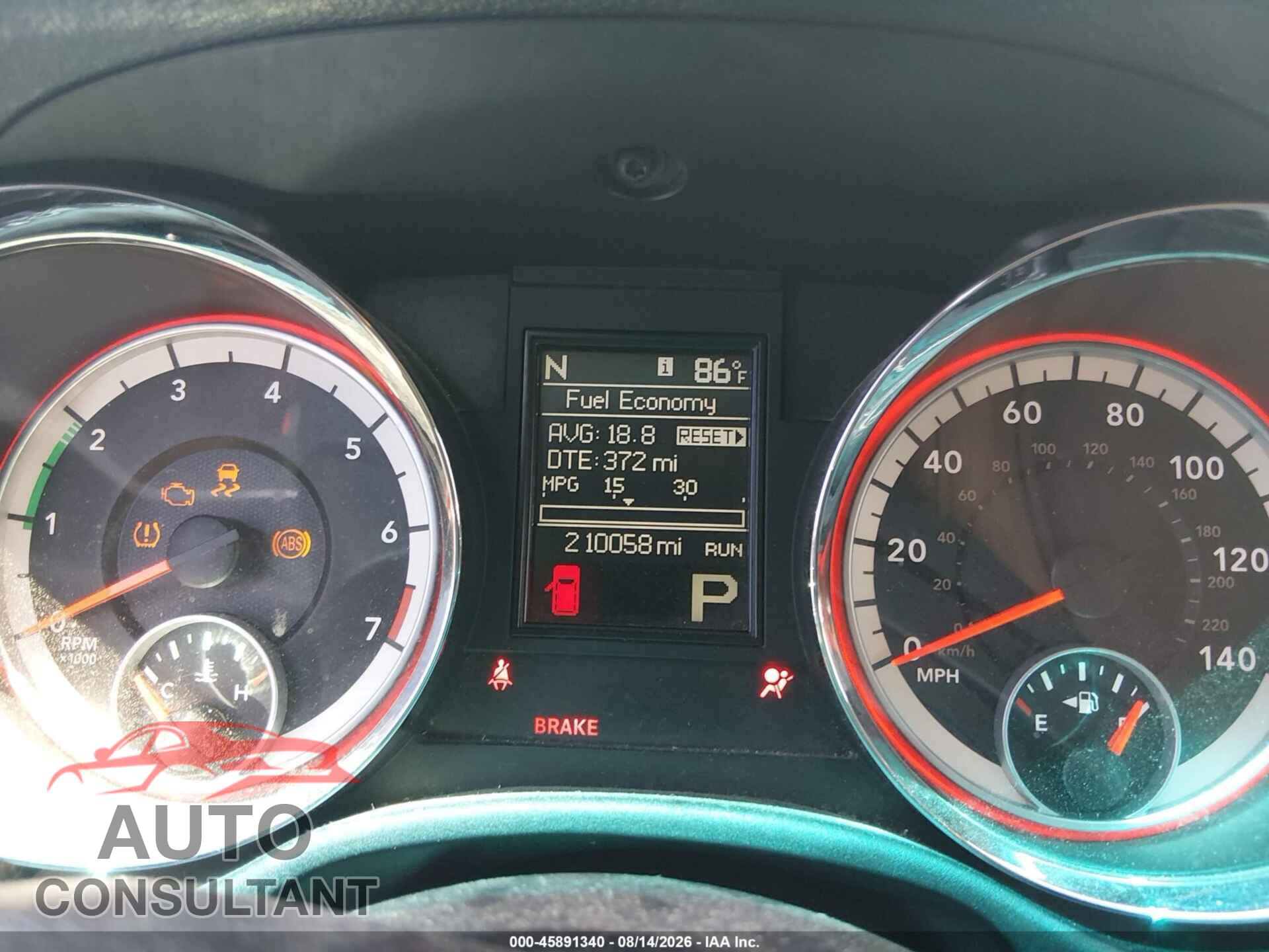 DODGE DURANGO 2012 - 1C4RDHAG9CC235781
