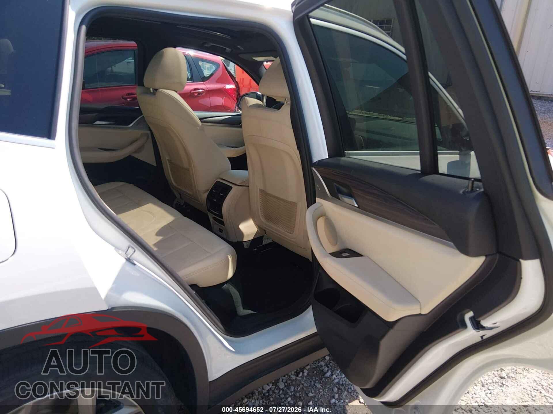 BMW X3 2021 - 5UXTY3C03M9E27372