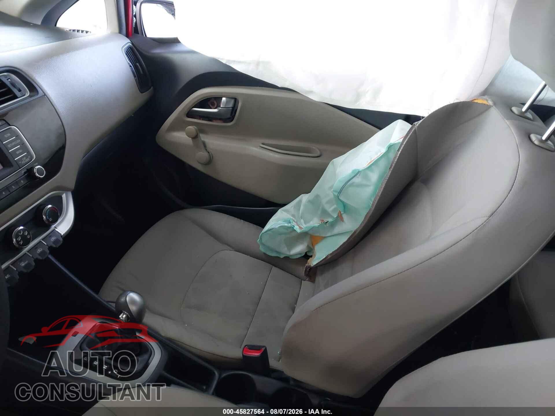 KIA RIO 2017 - KNADM5A30H6006964