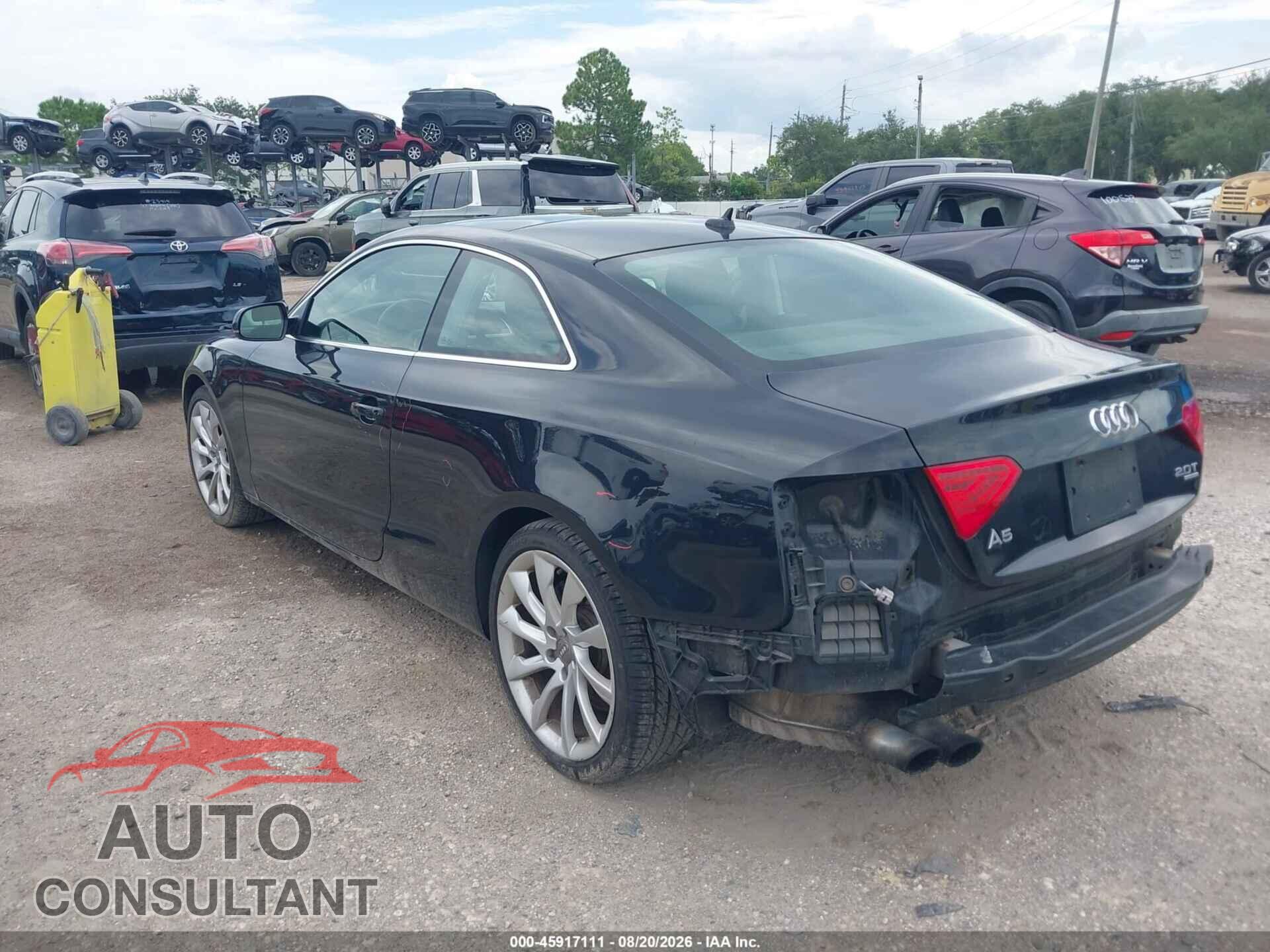 AUDI A5 2014 - WAULFAFR7EA027654