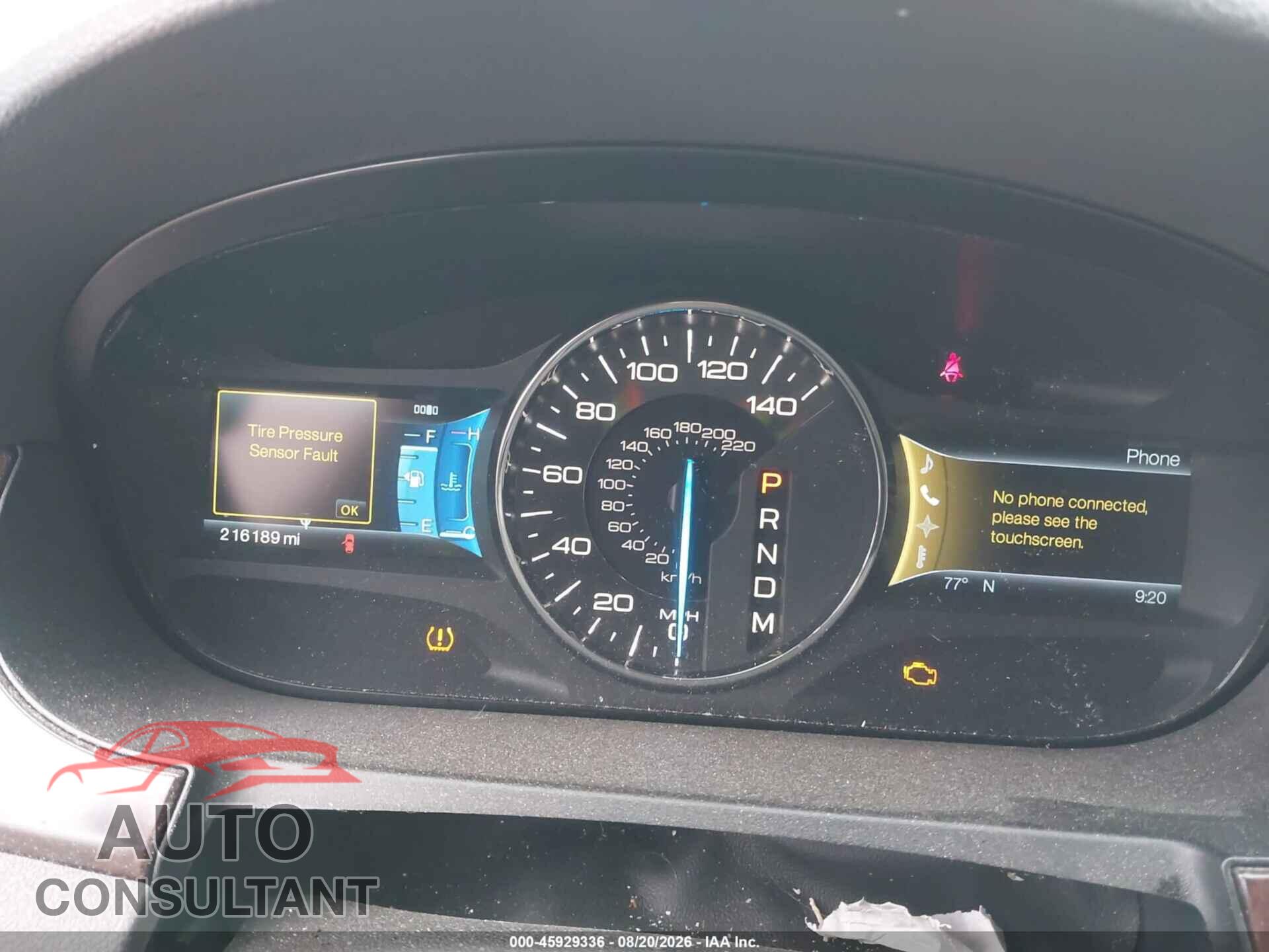 FORD EDGE 2011 - 2FMDK4KC8BBA08709