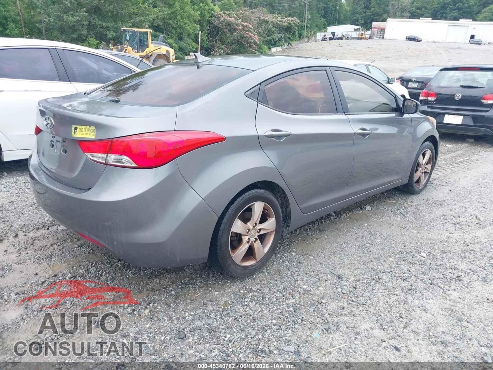 HYUNDAI ELANTRA 2012 - 5NPDH4AE2CH094238