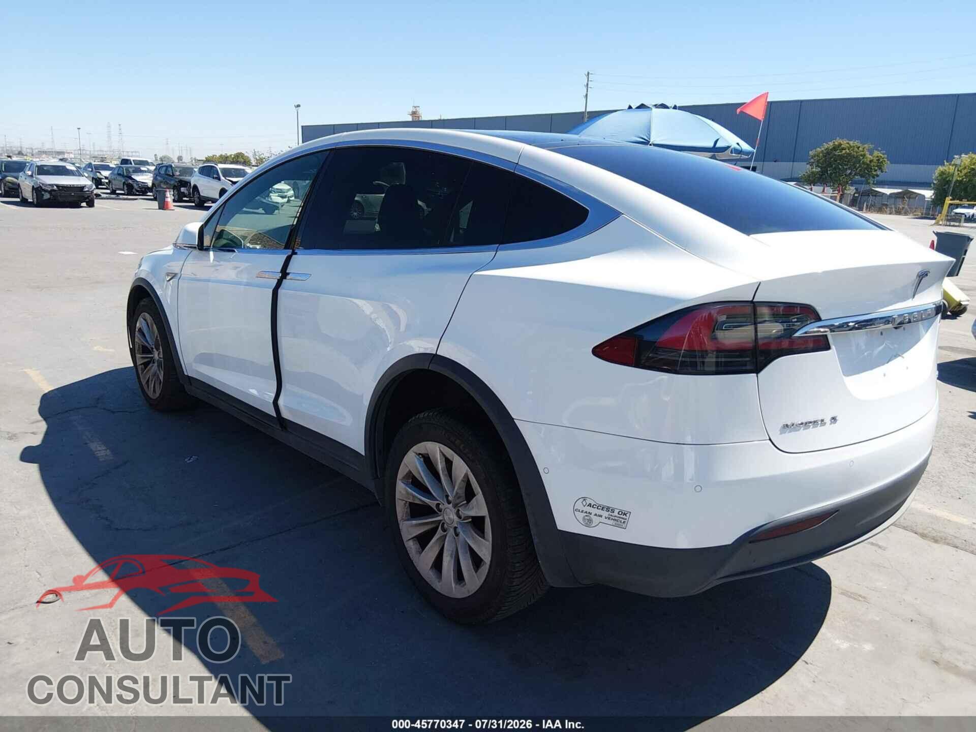 TESLA MODEL X 2016 - 5YJXCBE21GF002119