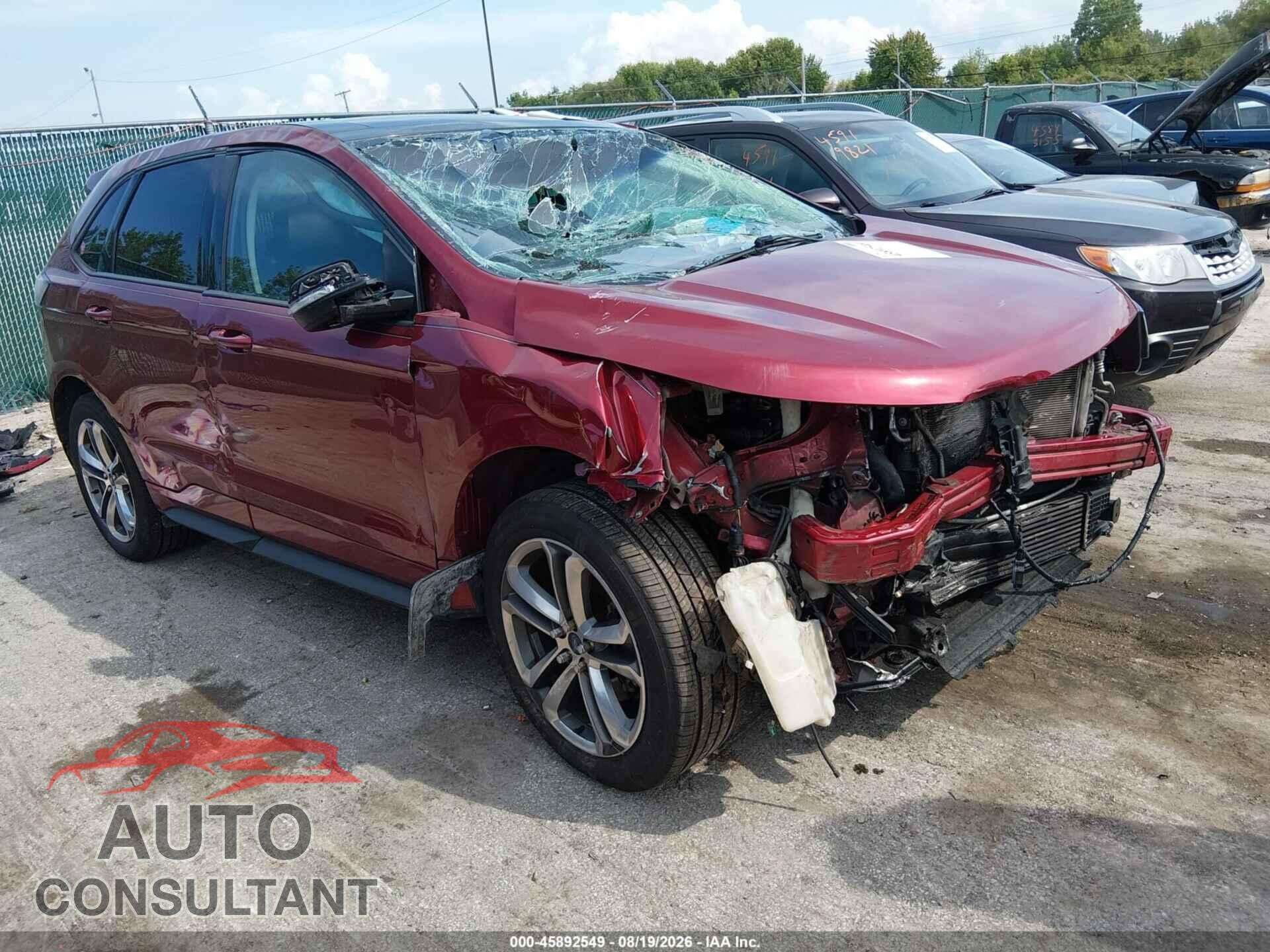 FORD EDGE 2015 - 2FMTK4AP5FBB63305