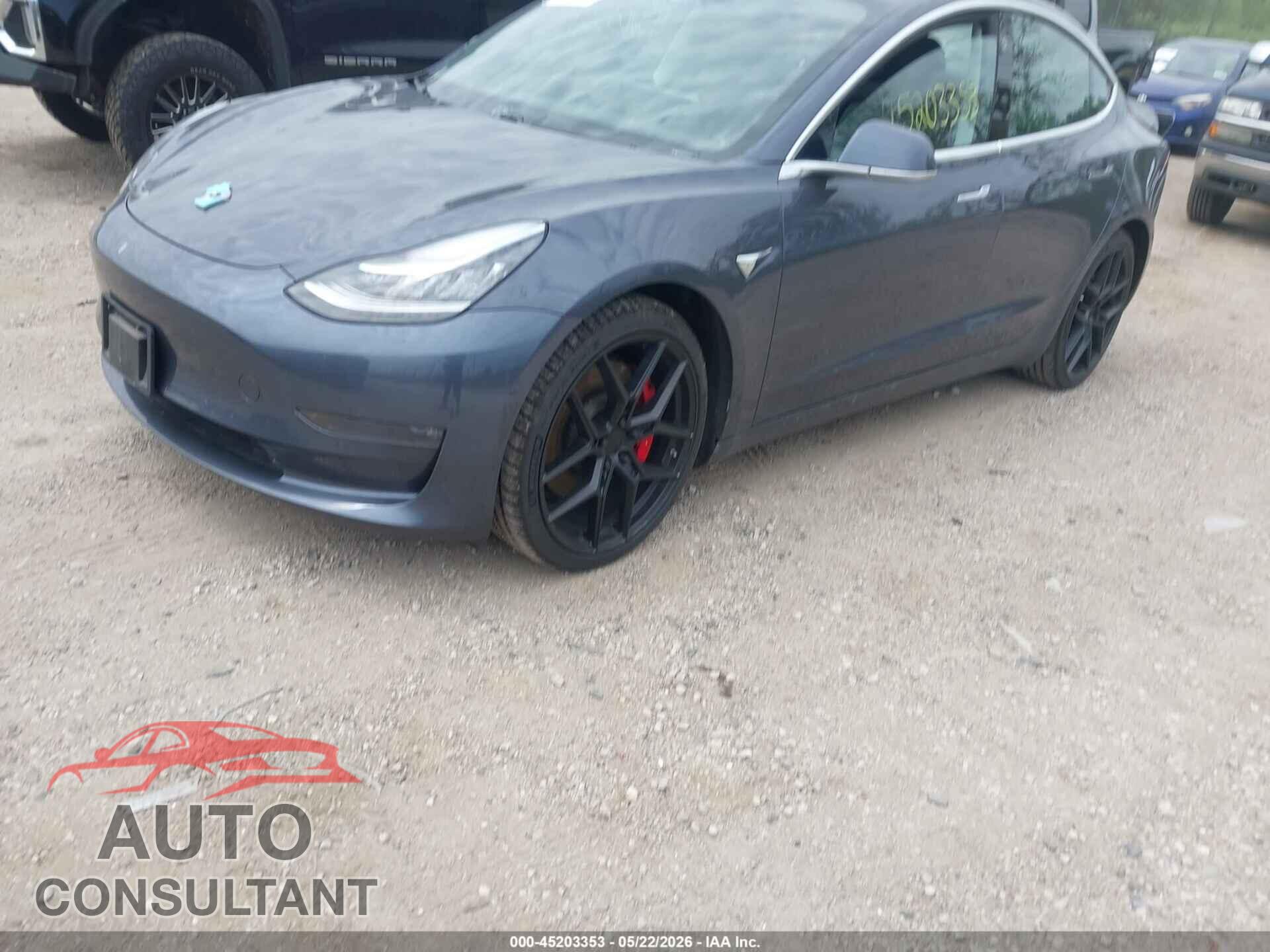 TESLA MODEL 3 2020 - 5YJ3E1ECXLF713534