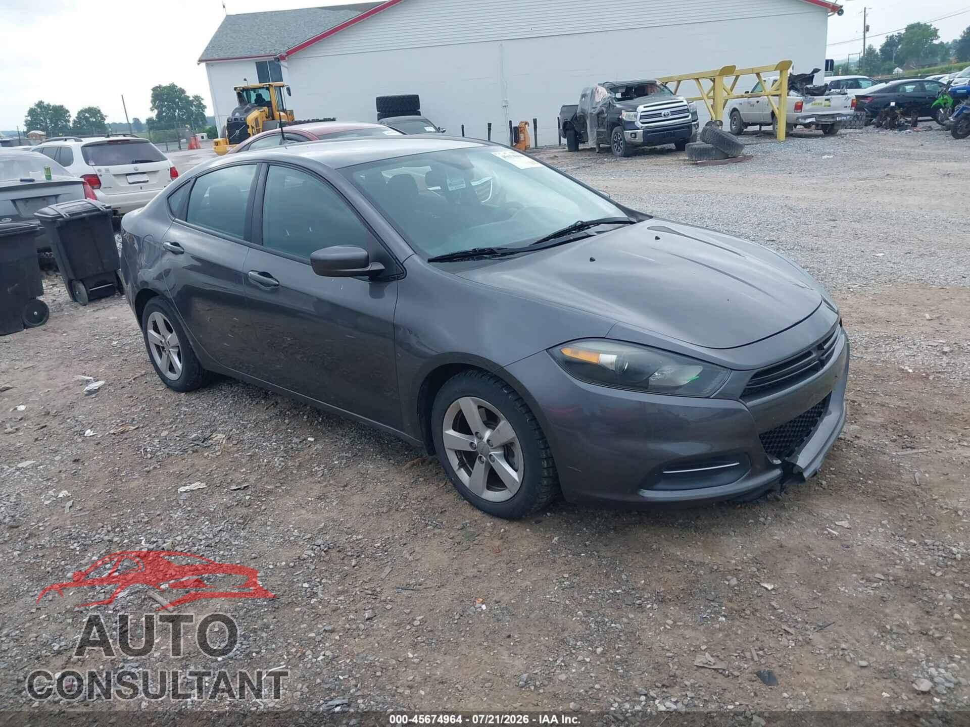 DODGE DART 2015 - 1C3CDFBB3FD306442