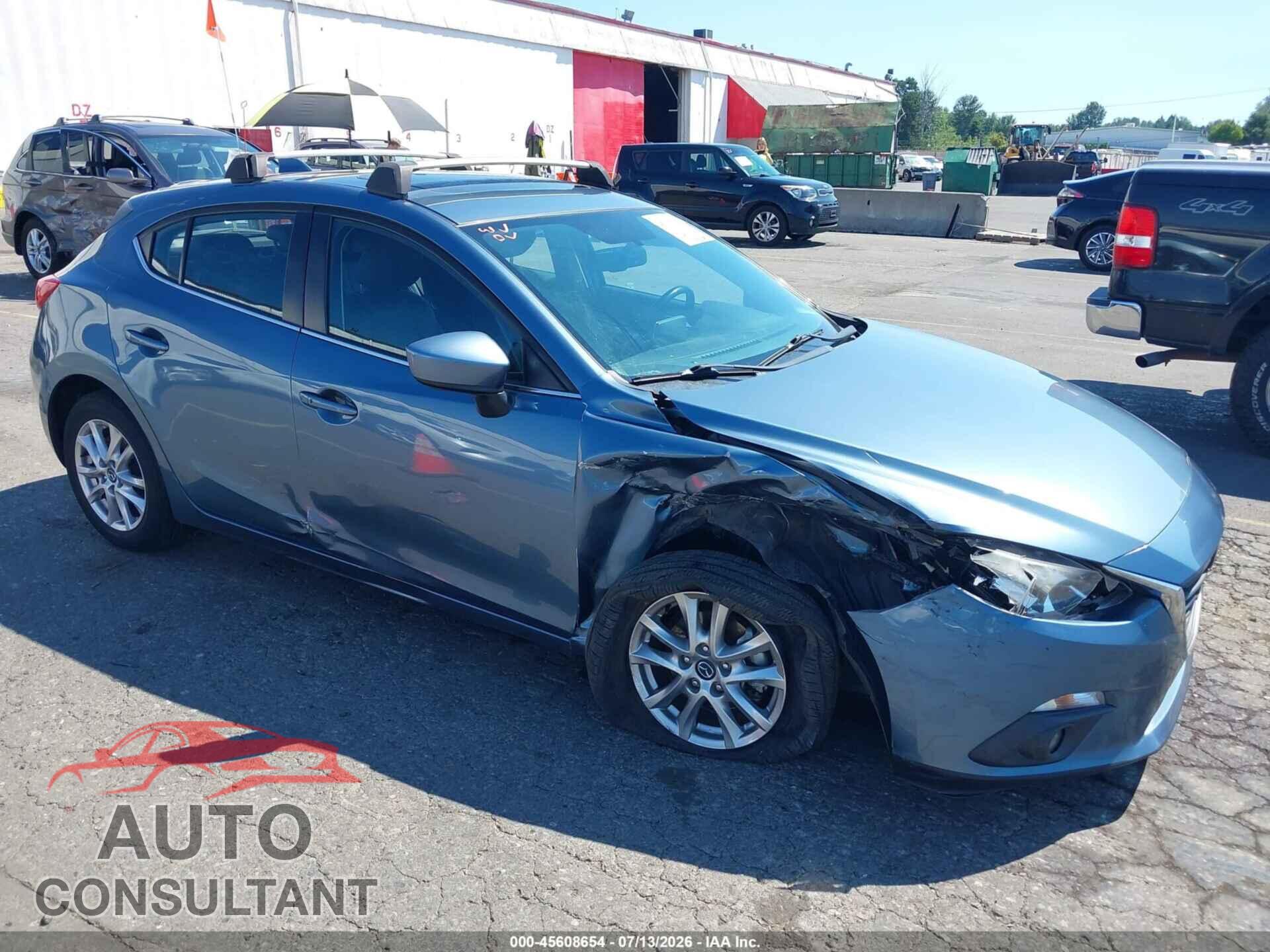 MAZDA MAZDA3 2015 - JM1BM1M76F1240683
