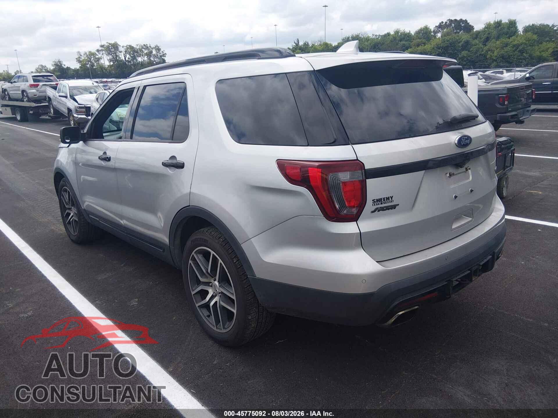 FORD EXPLORER 2017 - 1FM5K8GT2HGC17062
