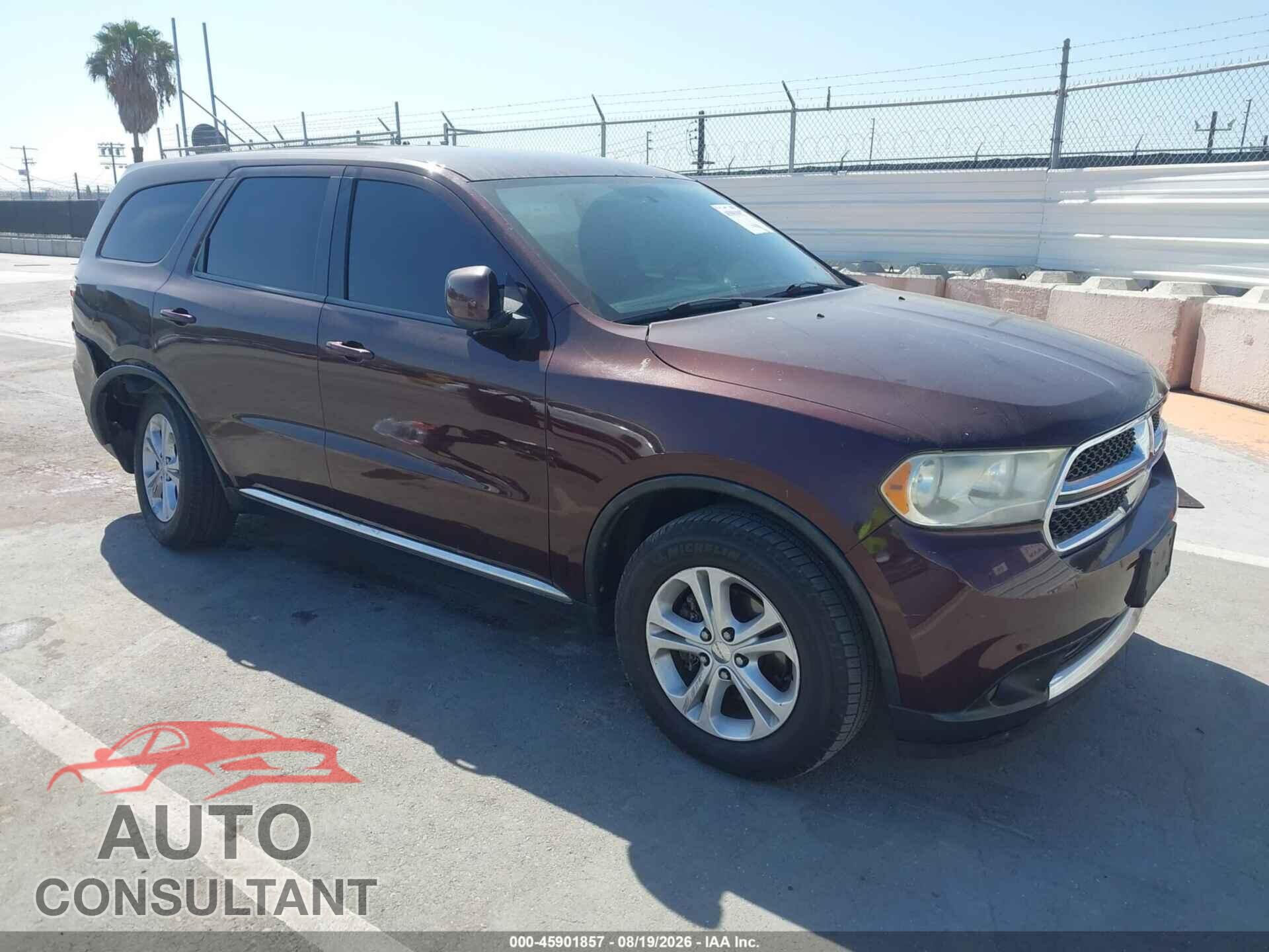 DODGE DURANGO 2012 - 1C4RDHAG5CC321847