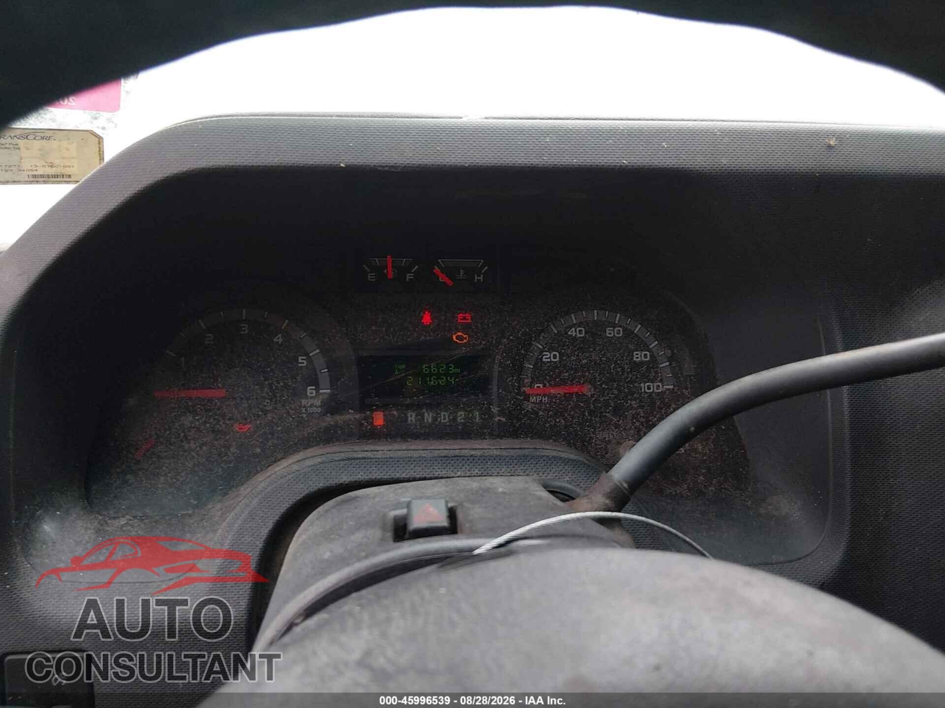 FORD E-150 2010 - 1FTNE1EW9ADA44051
