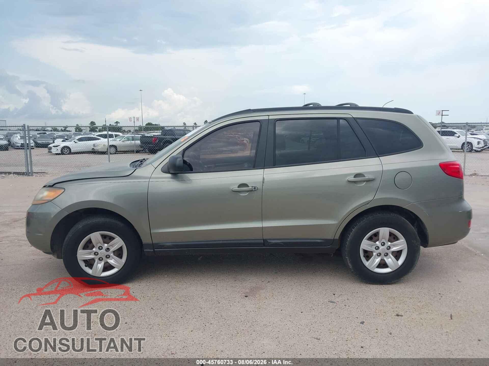 HYUNDAI SANTA FE 2009 - 5NMSG13D69H257248