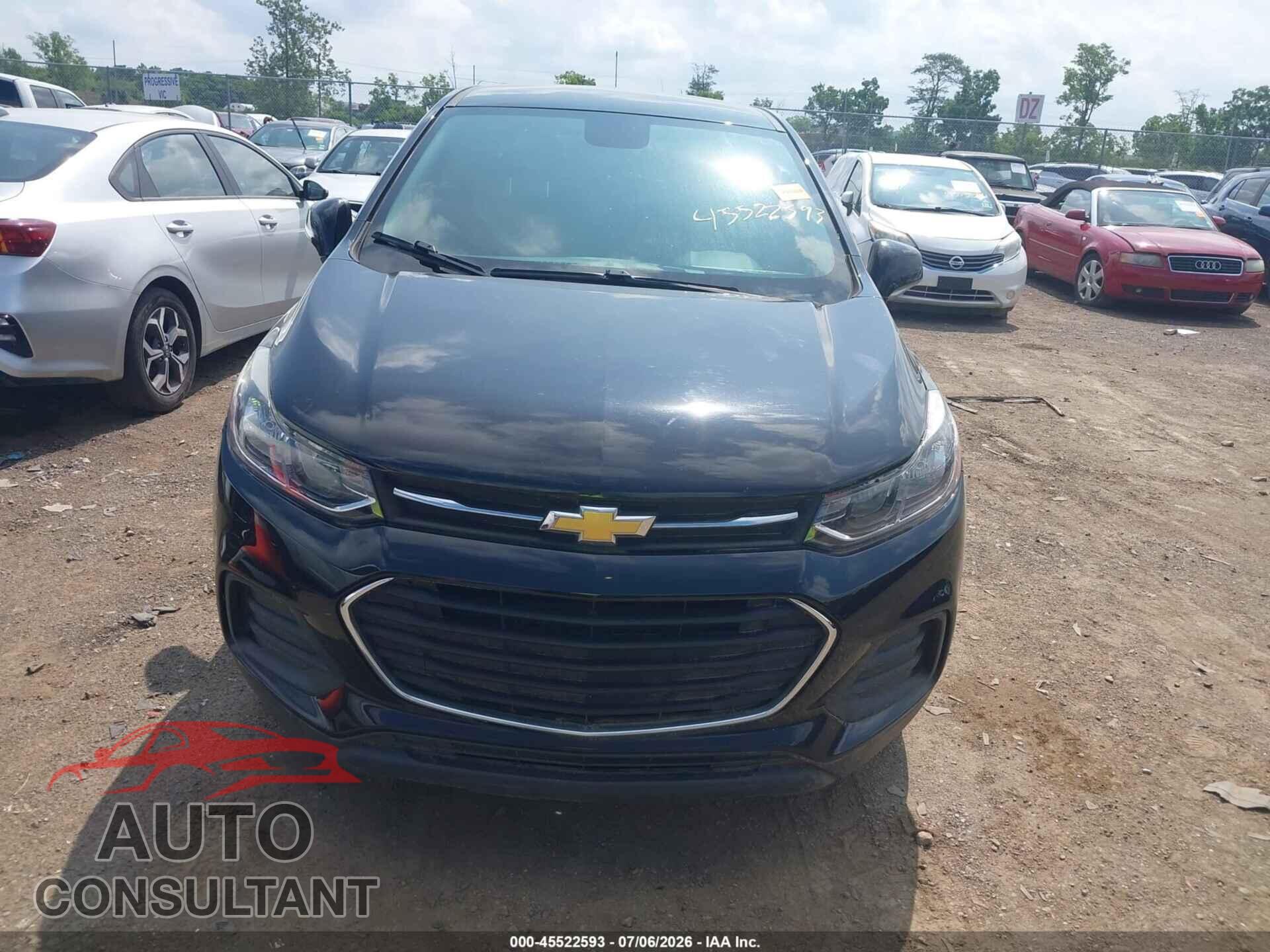CHEVROLET TRAX 2017 - 3GNCJKSB3HL227452