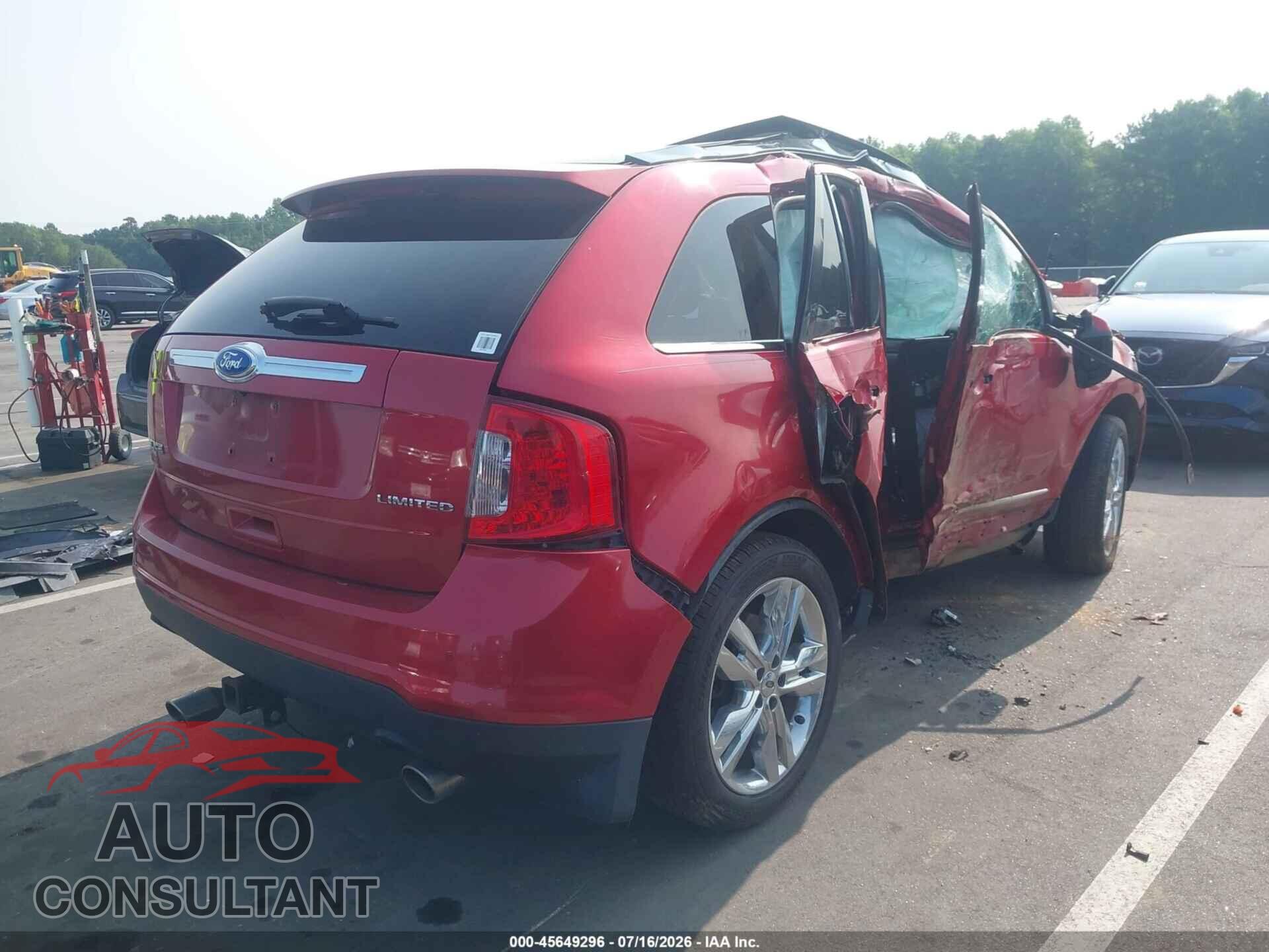 FORD EDGE 2011 - 2FMDK3KC4BBB17405