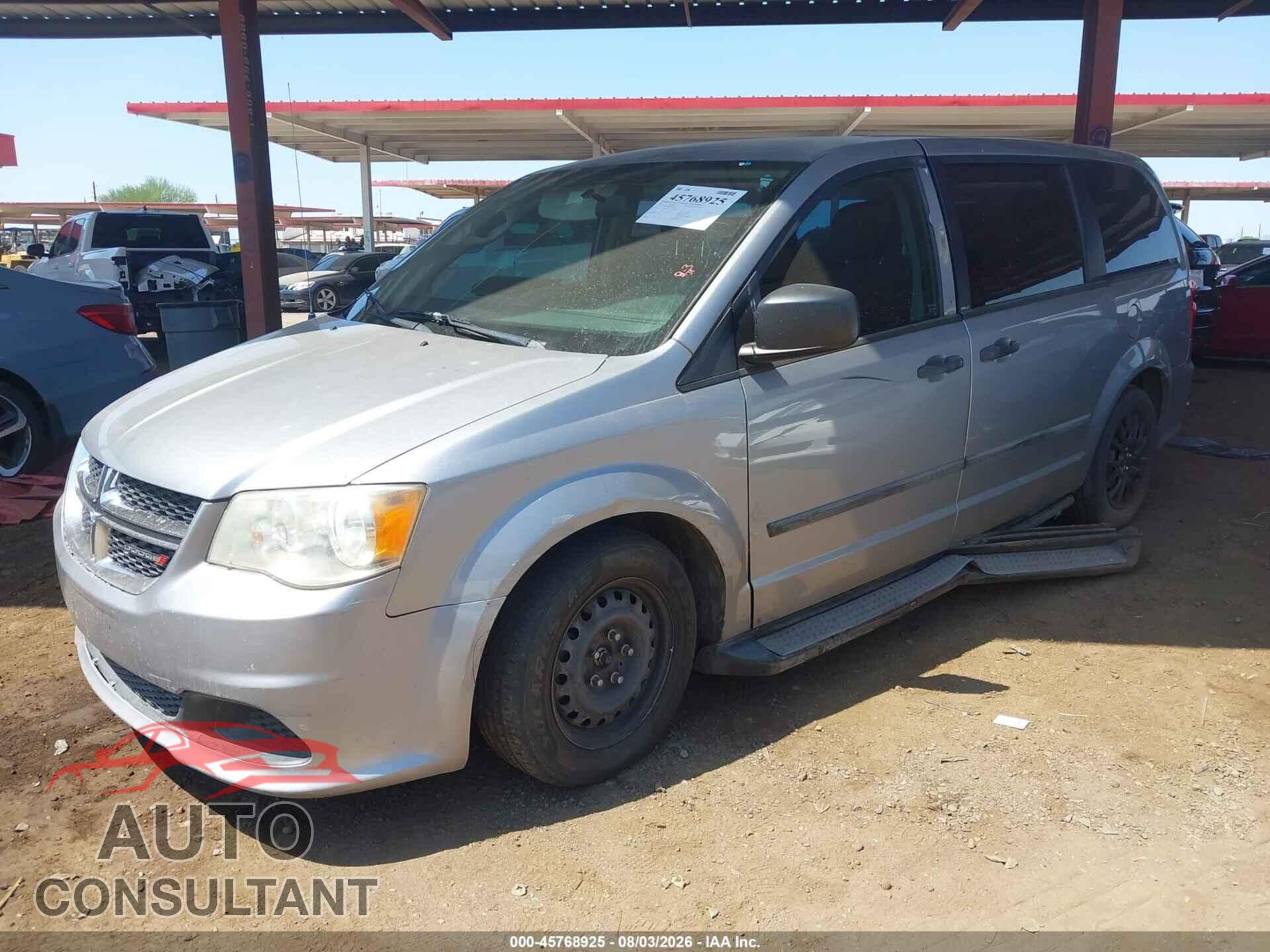 DODGE GRAND CARAVAN 2013 - 2C4RDGBG3DR703909