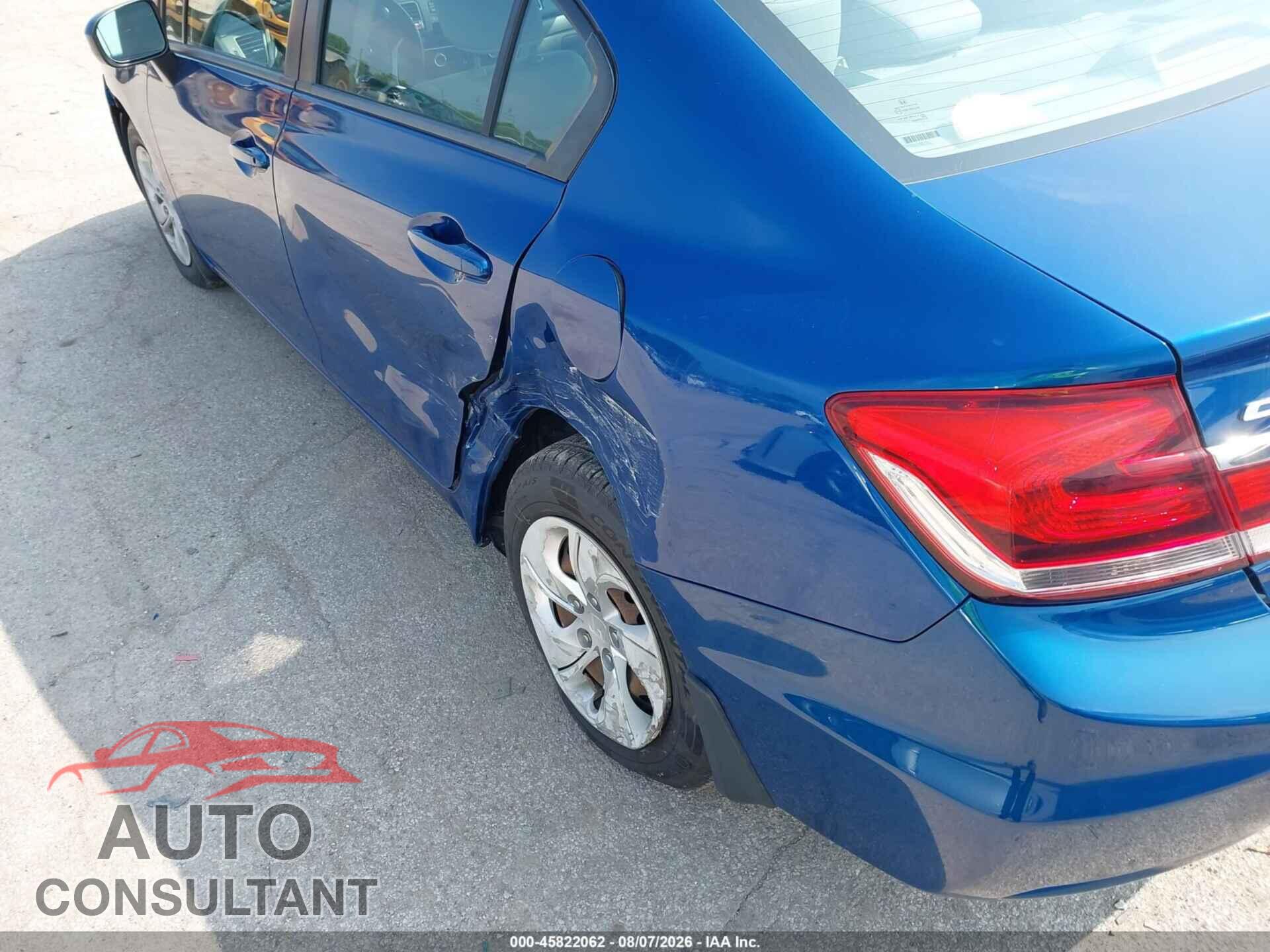 HONDA CIVIC 2014 - 19XFB2F54EE066696