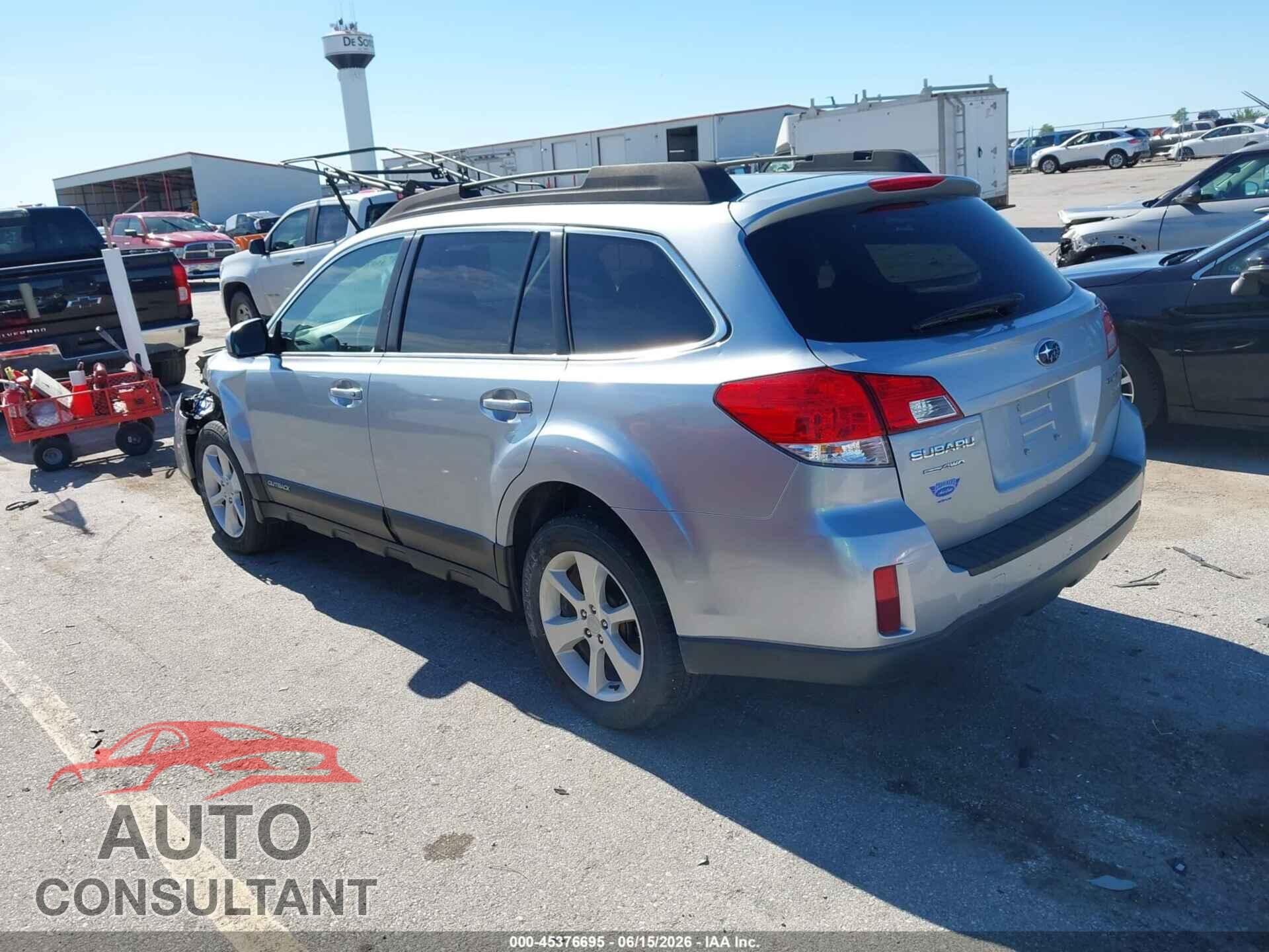 SUBARU OUTBACK 2013 - 4S4BRBCC4D3297404