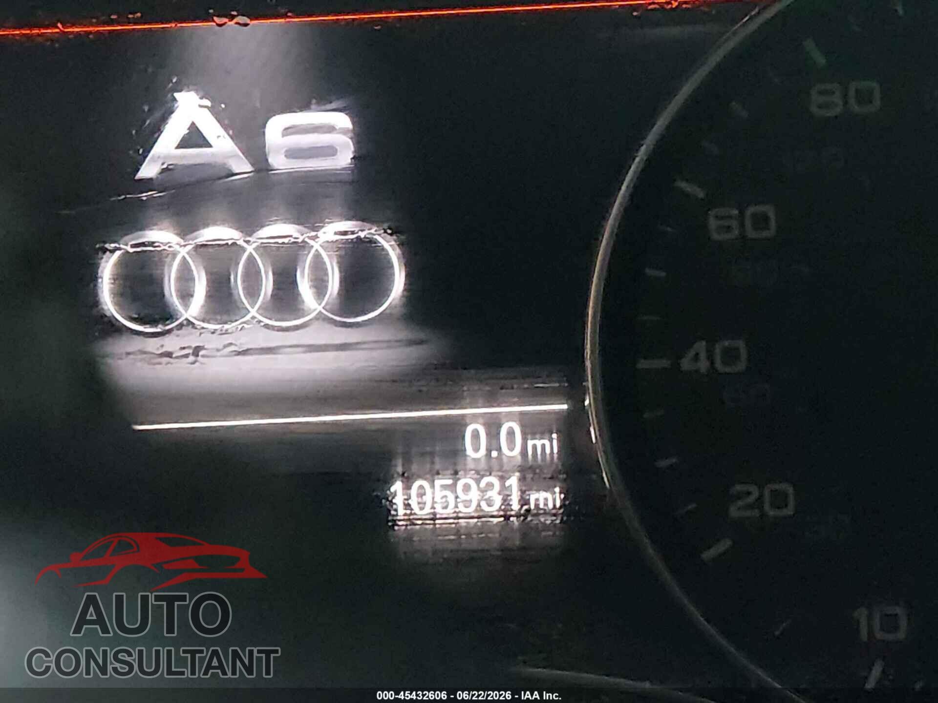 AUDI A6 2014 - WAUGFAFC8EN060801