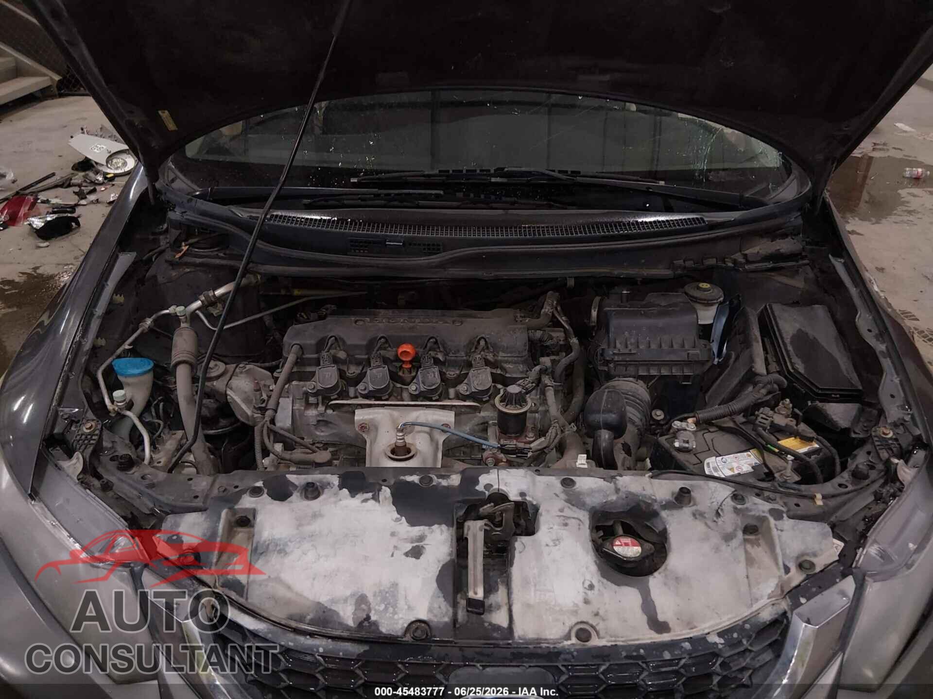 HONDA CIVIC 2013 - 2HGFB2F54DH523611