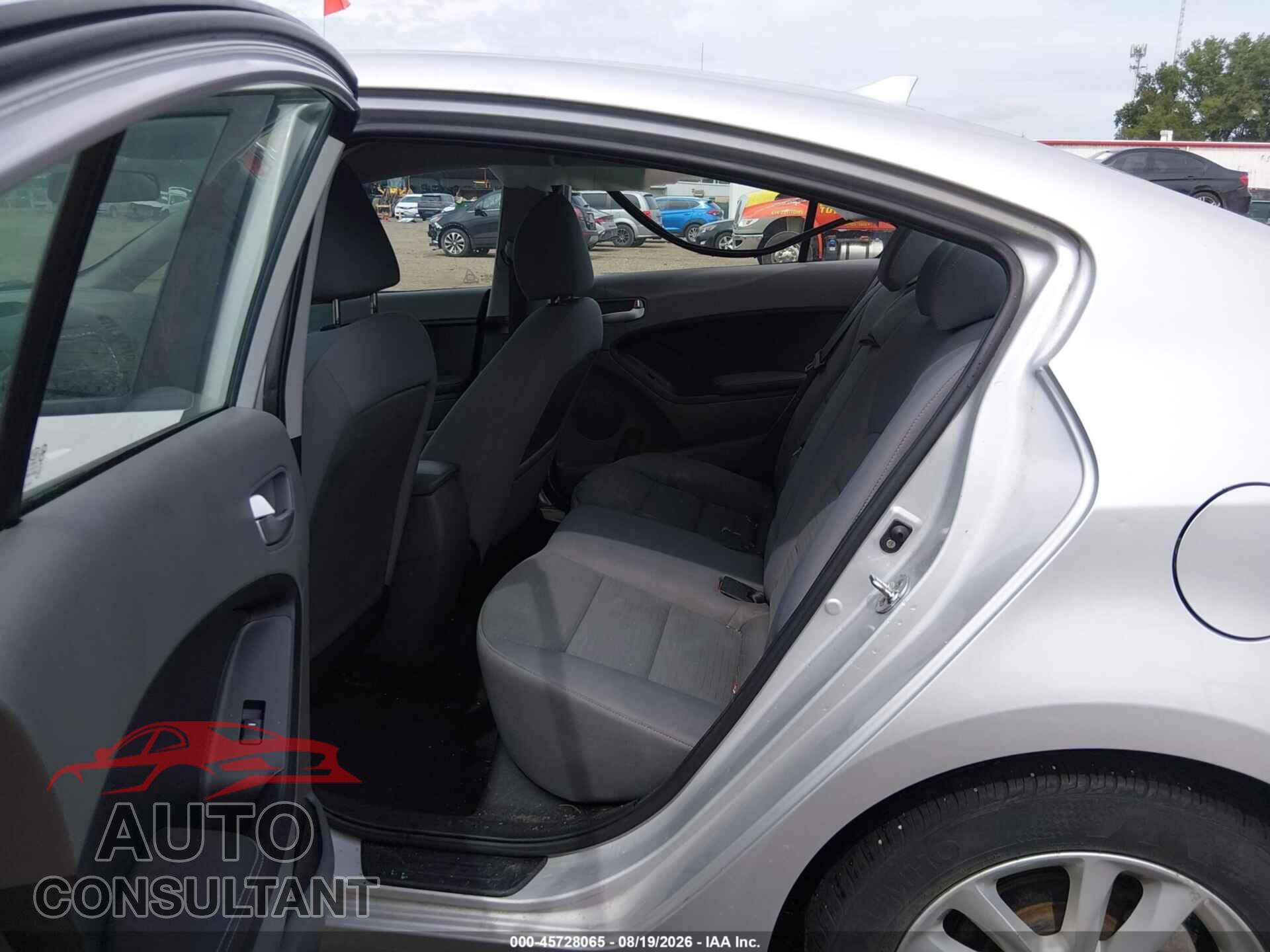 KIA FORTE 2017 - 3KPFL4A72HE076732